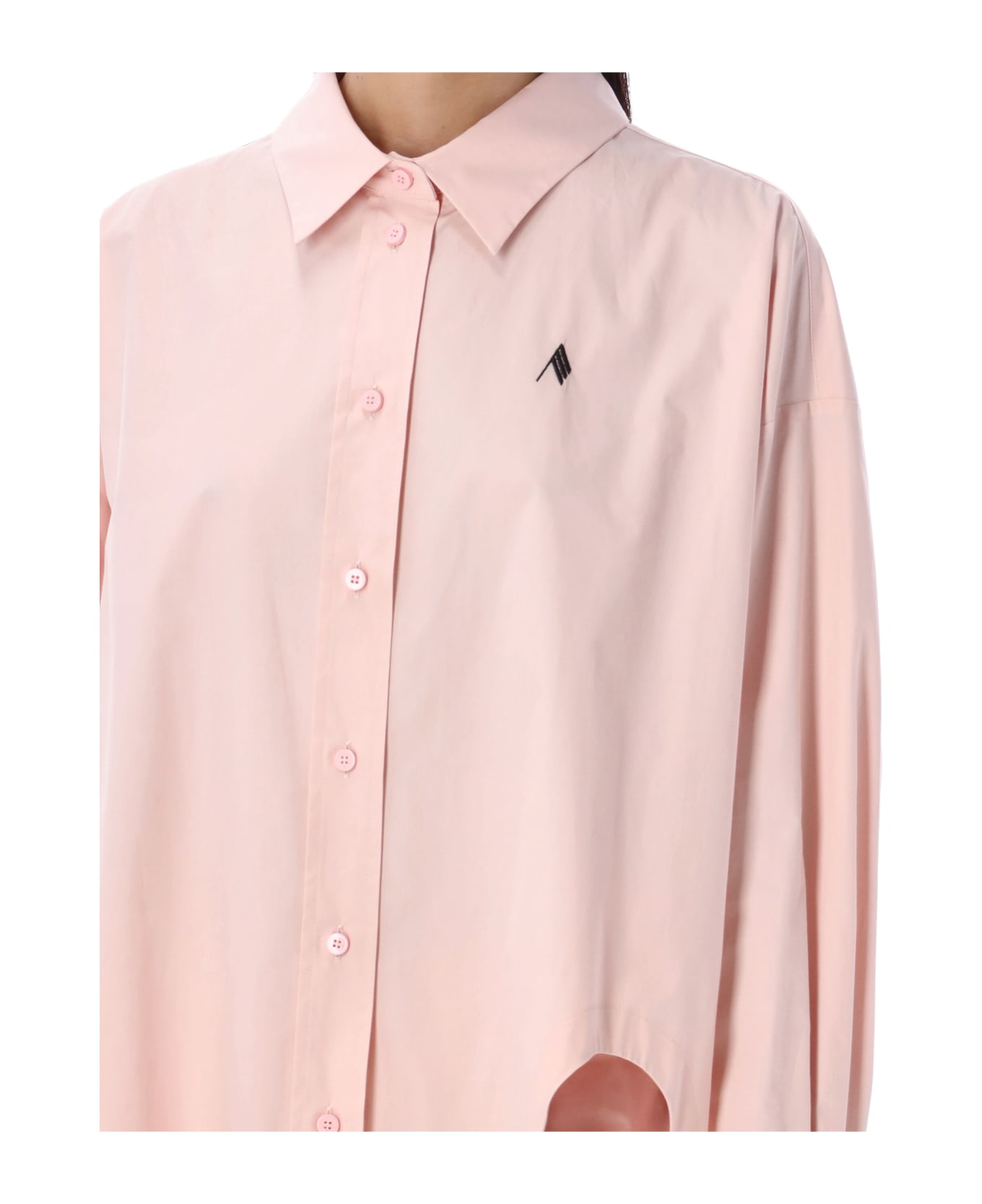 The Attico Diana Shirt - ROSE