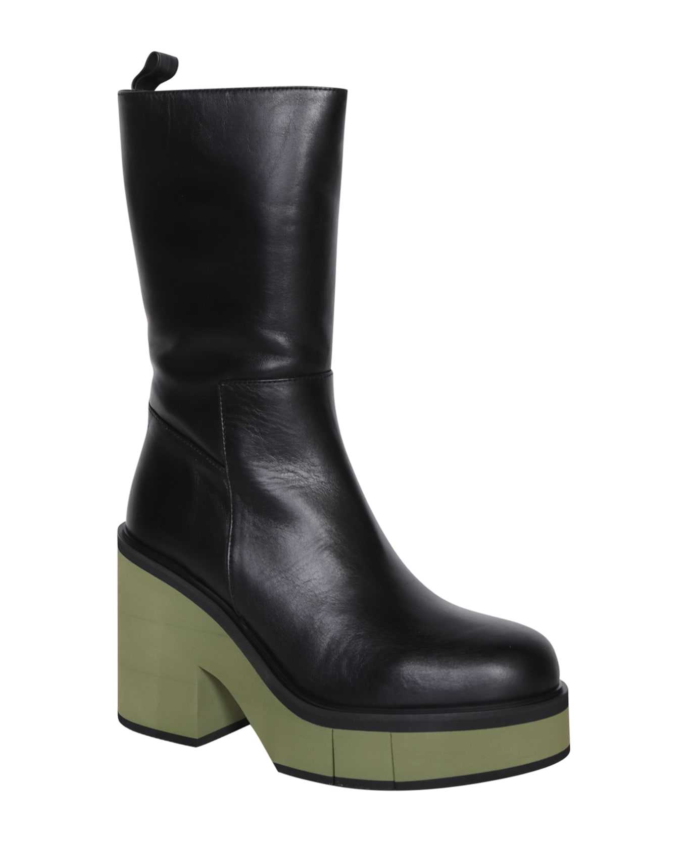 Paloma Barceló Brook Nero Leather Boot - Black