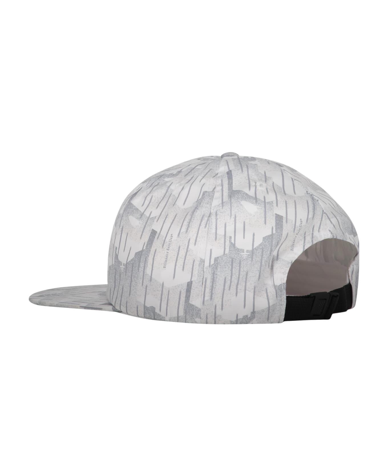 Billionaire Boys Club Baseball Hat With Flat Visor - grey