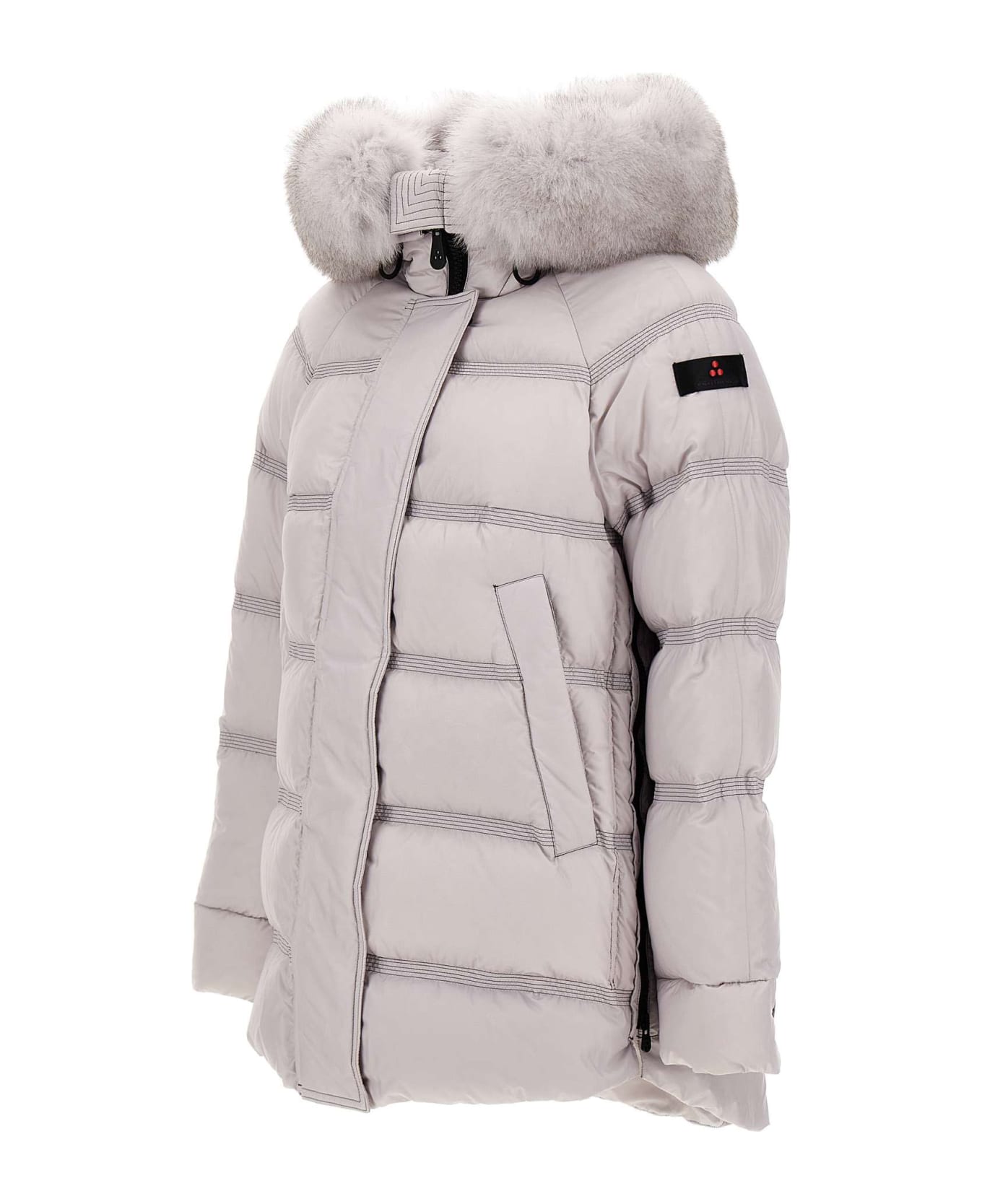 Peuterey 'takan Mq 02 Fur' Down Jacket - Ice