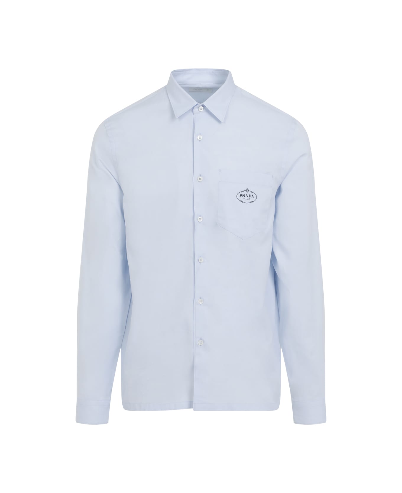 Prada Oxford Cotton Shirt - CIELO