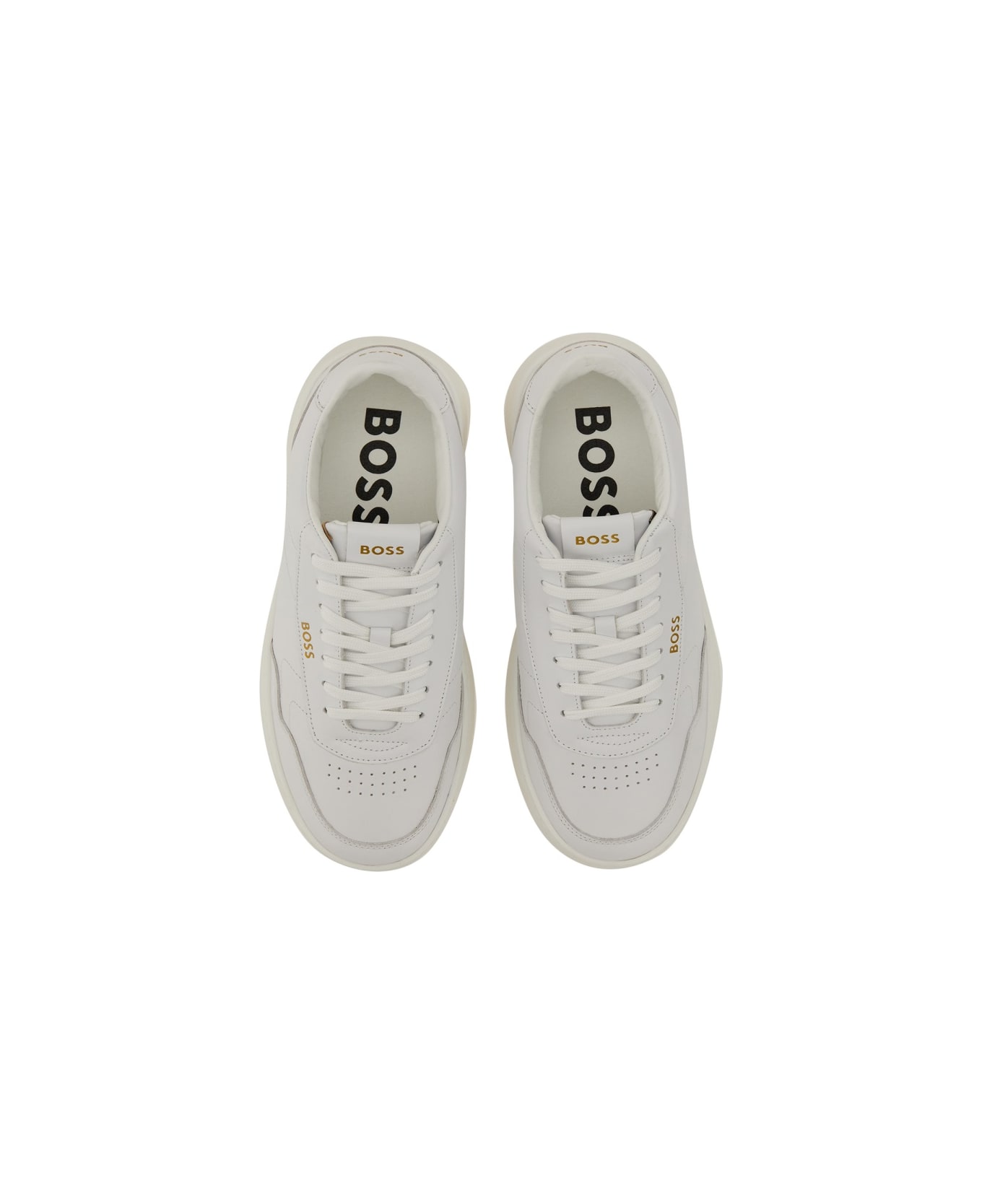 Hugo Boss Sneaker With Logo - WHITE