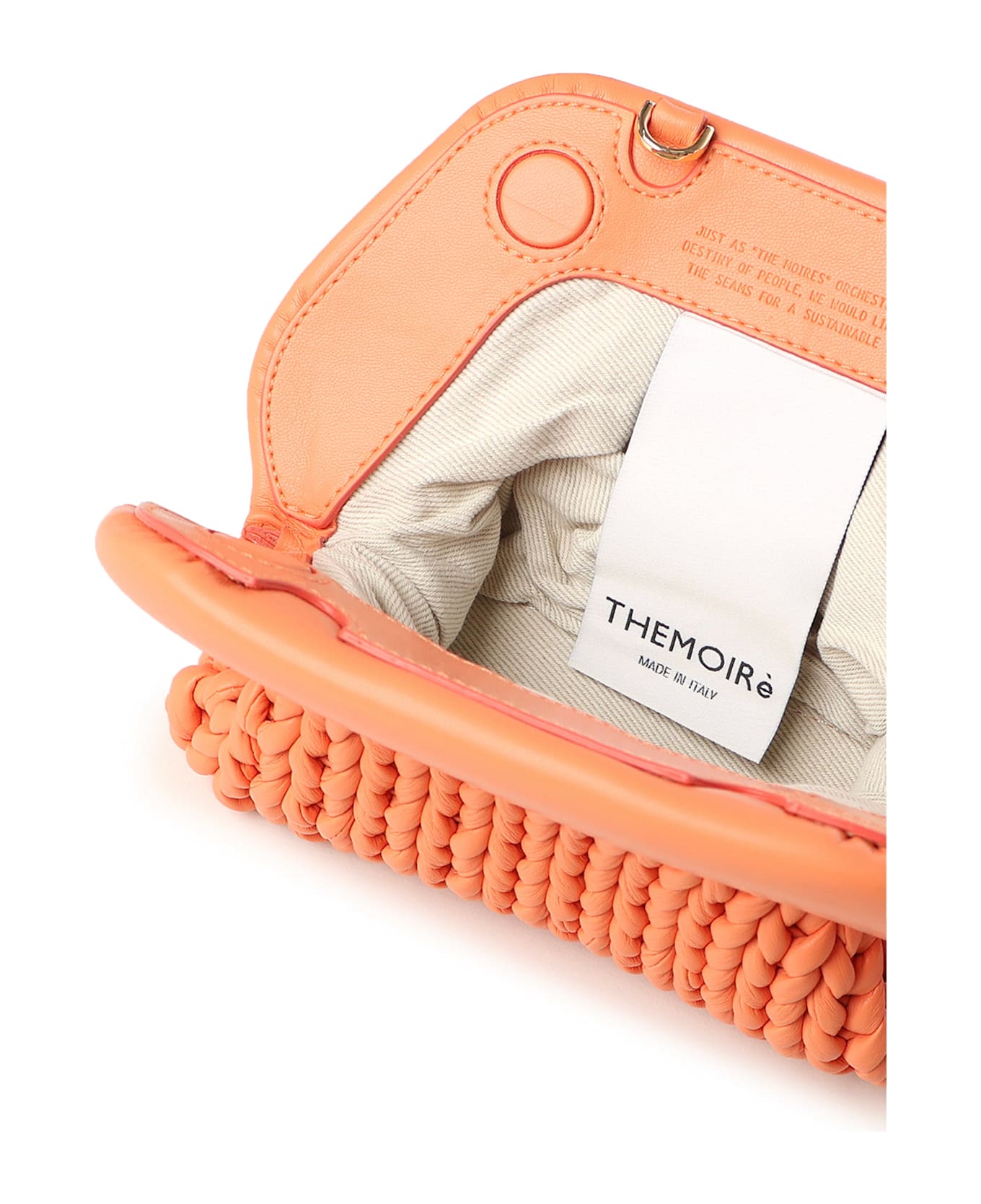 THEMOIRè "gea Knitted" Mini Bag - Apricot
