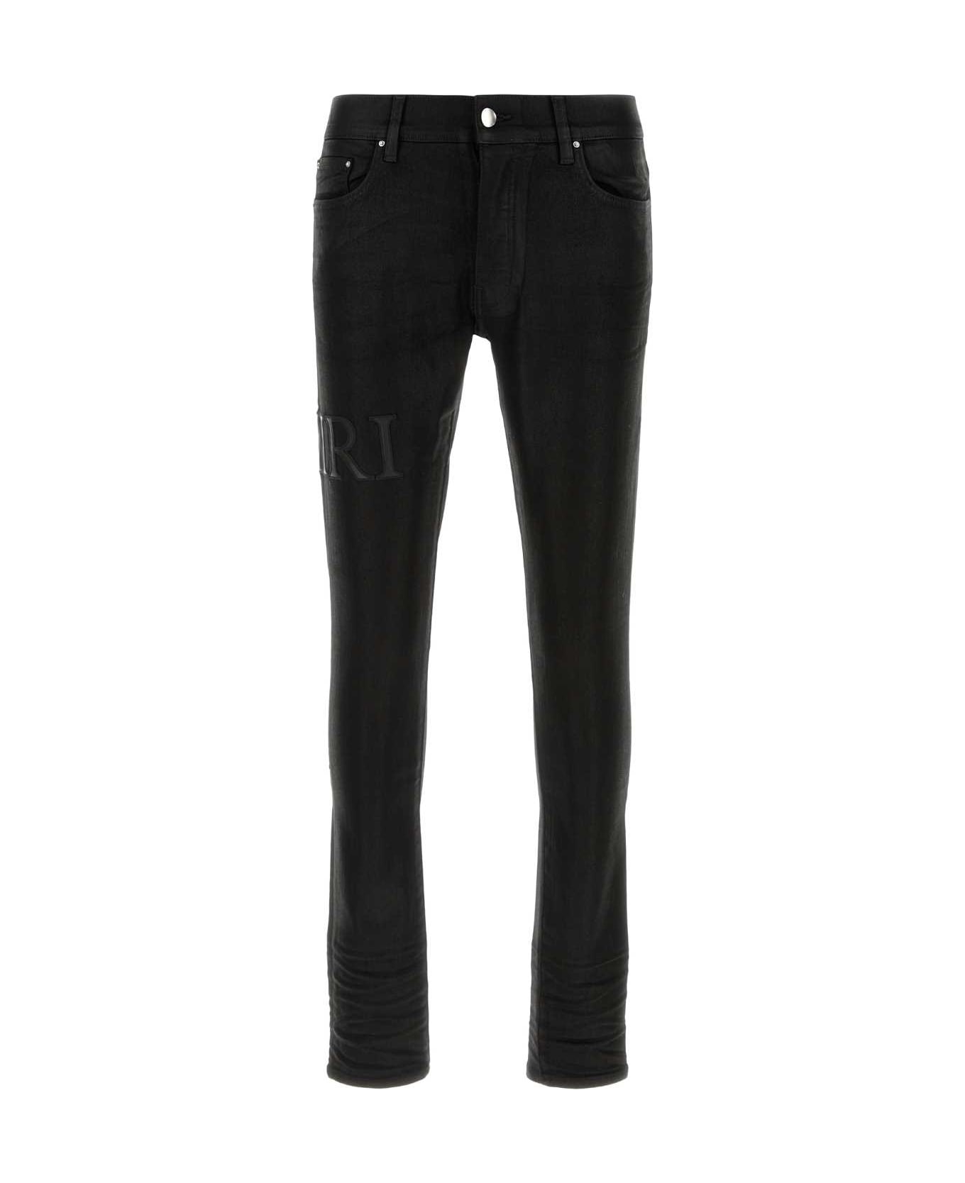 AMIRI Black Stretch Denim Jeans - BLACK