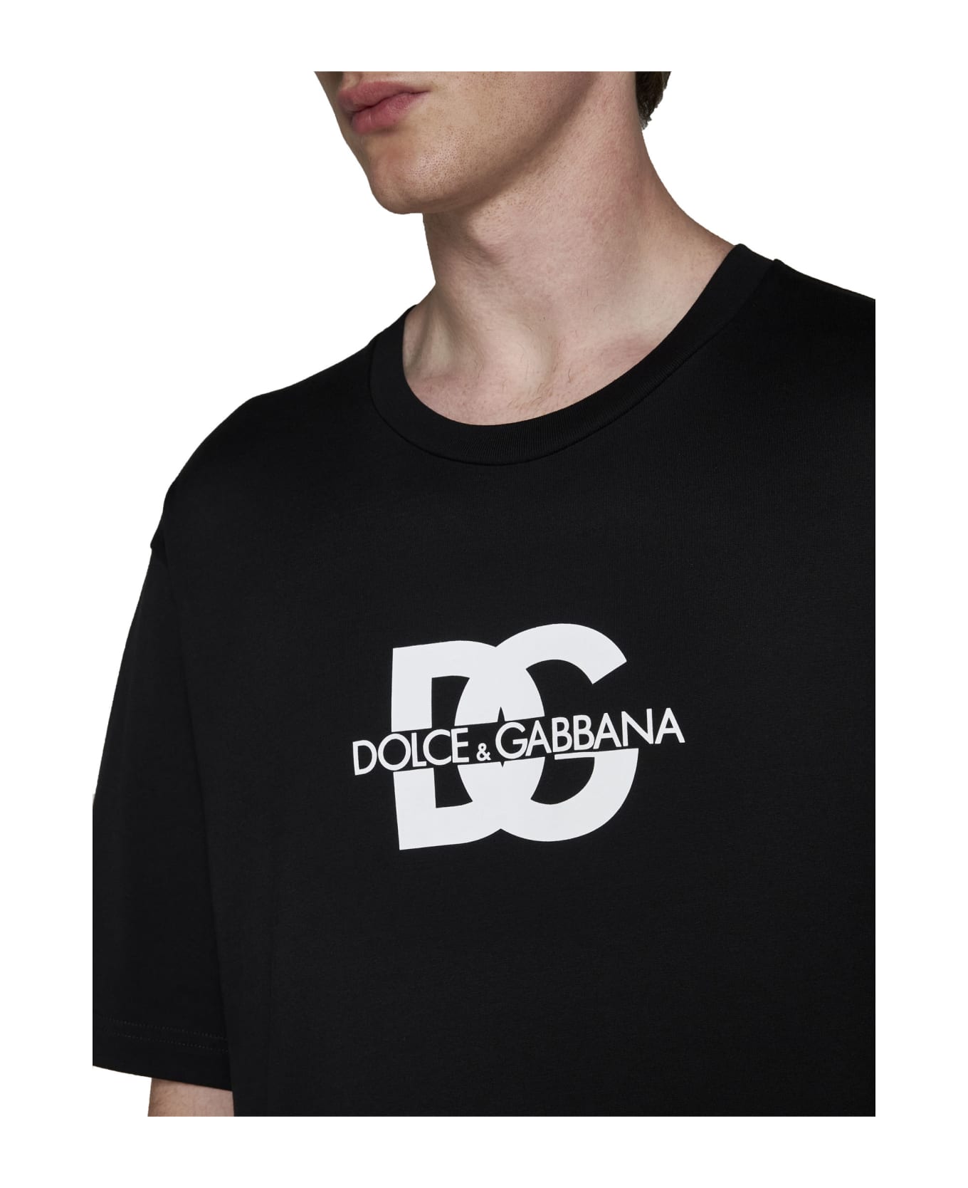 Dolce & Gabbana Logo T-shirt - Black