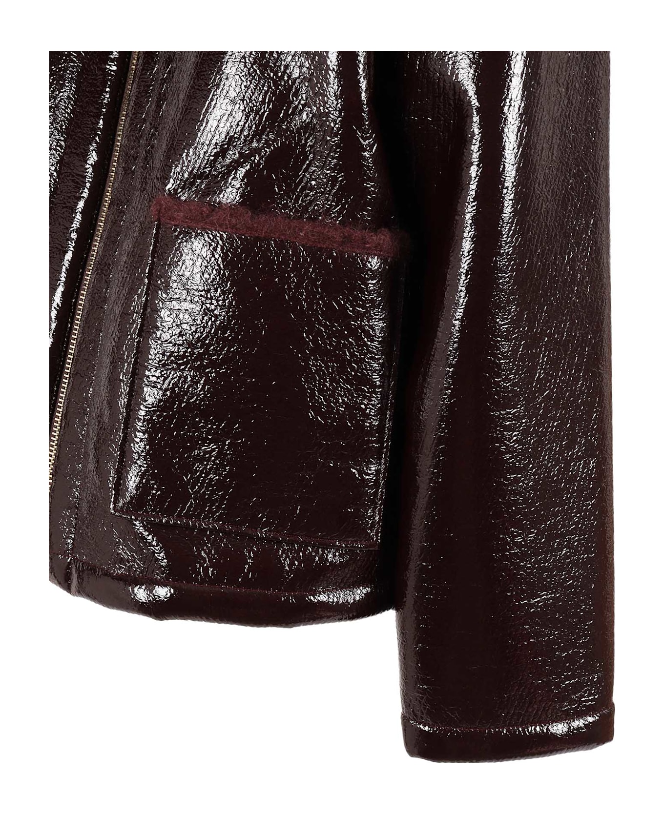 Lorena Antoniazzi Coat - BORDEAUX