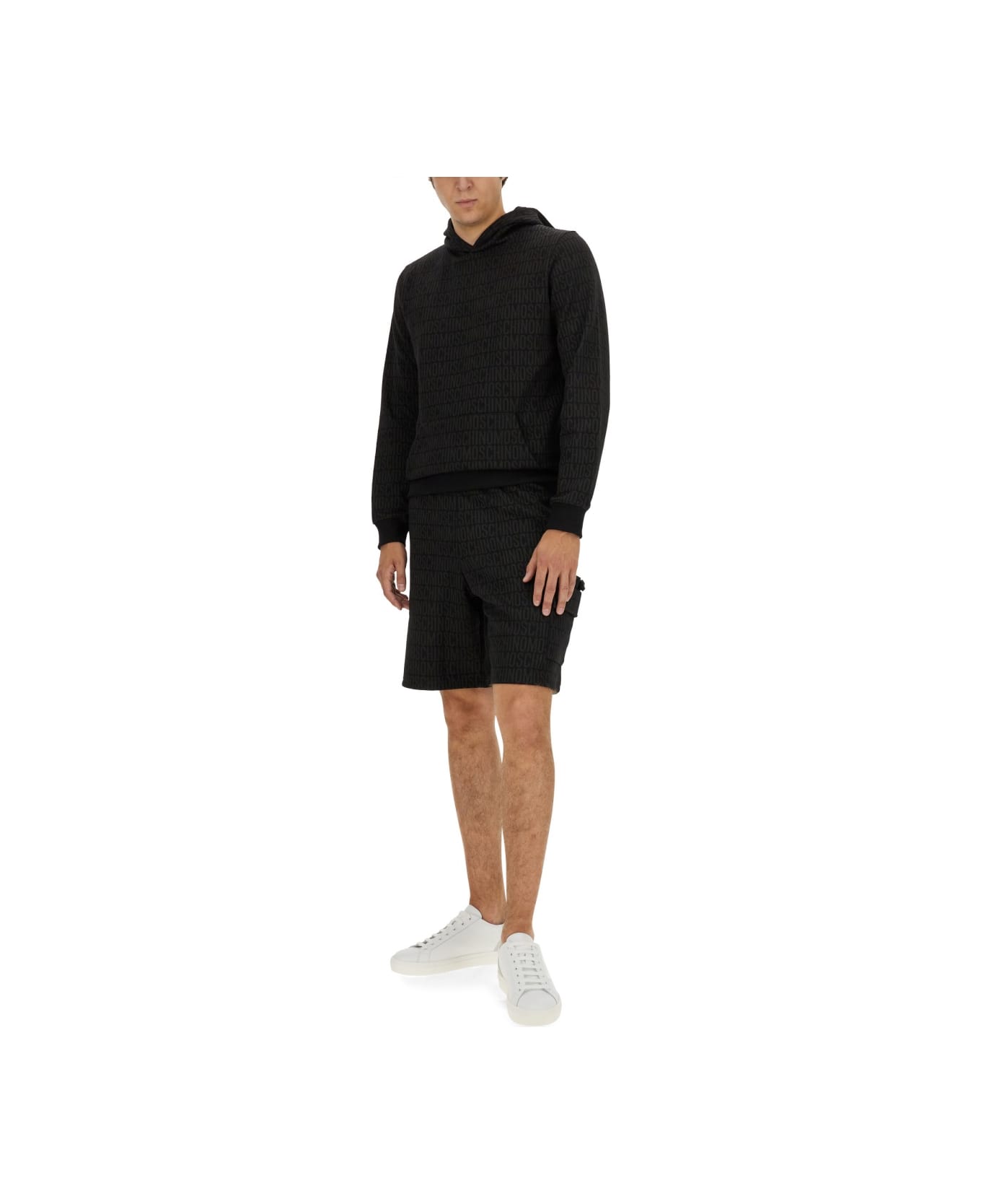 Moschino Sweatshirt Bermuda - BLACK