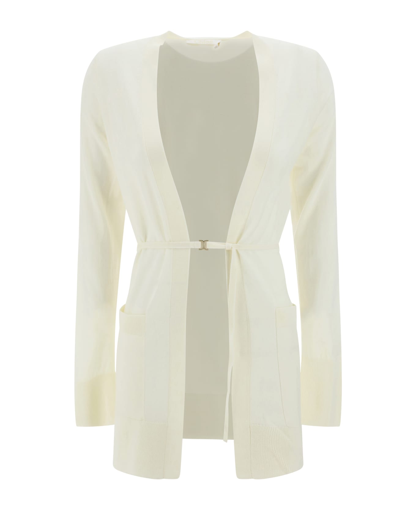 Chloé Knitted Cardigan - Iconic Milk