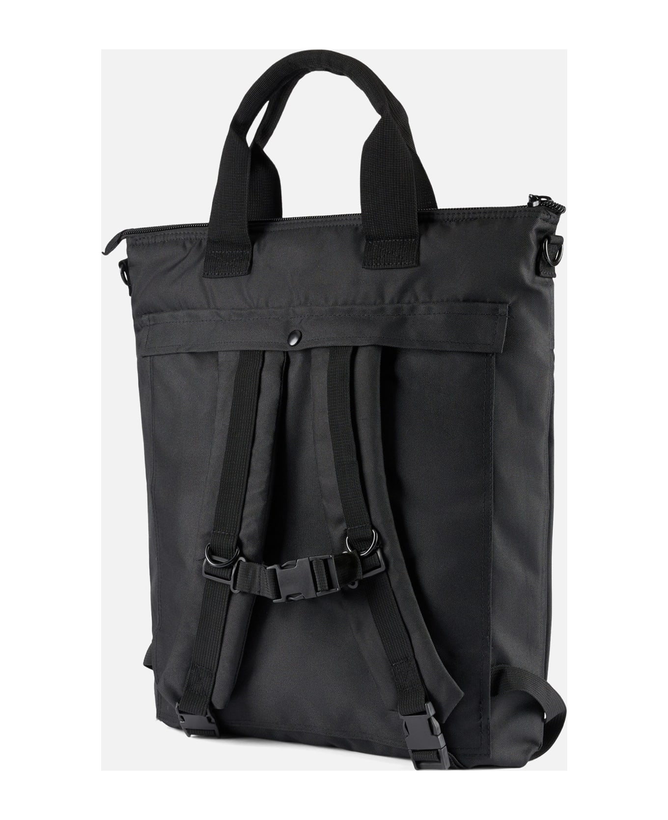 MC2 Saint Barth Canvas Black Backpack Helmut - BLACK