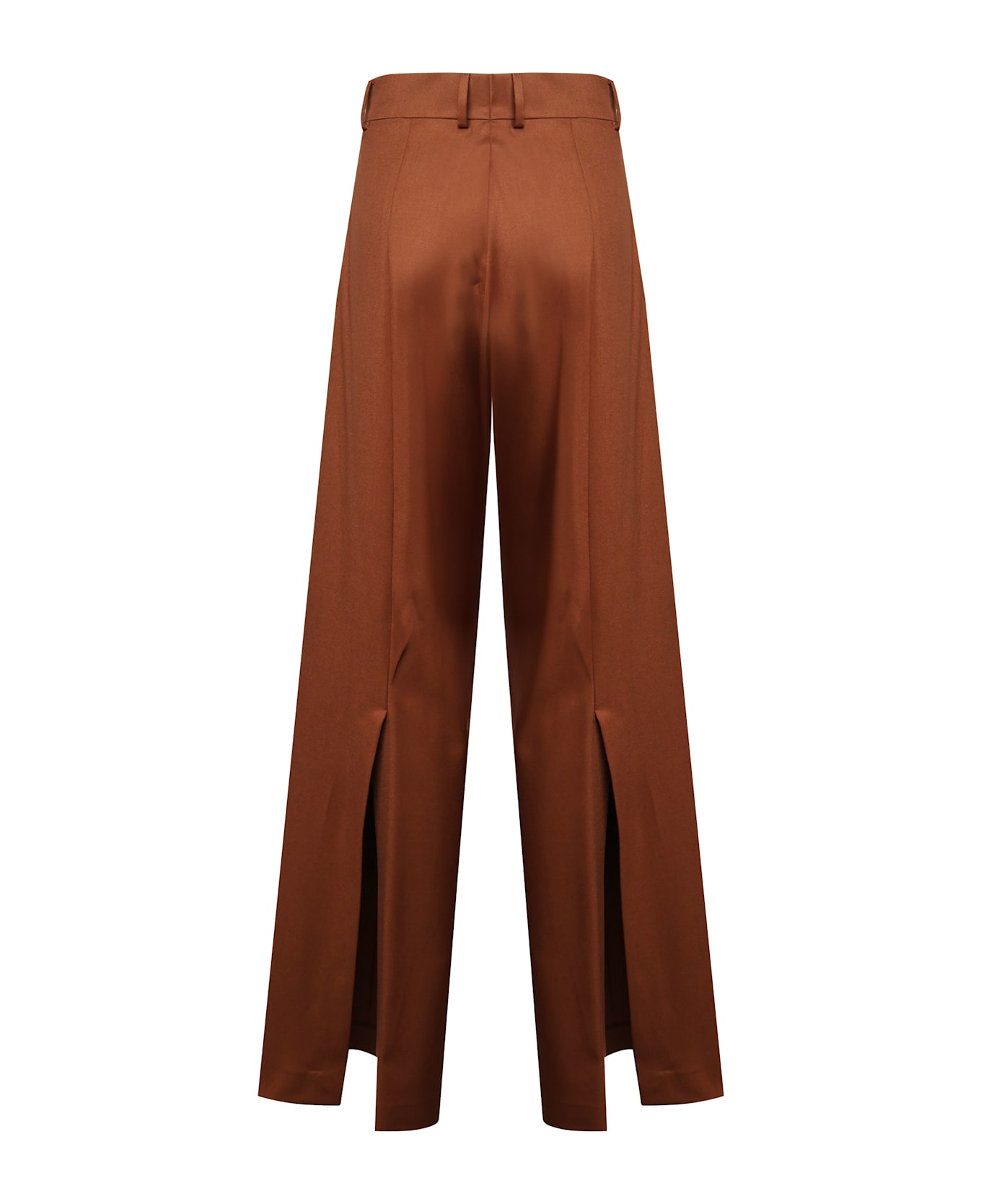 Nineminutes Dakota Suede Trousers - Brown