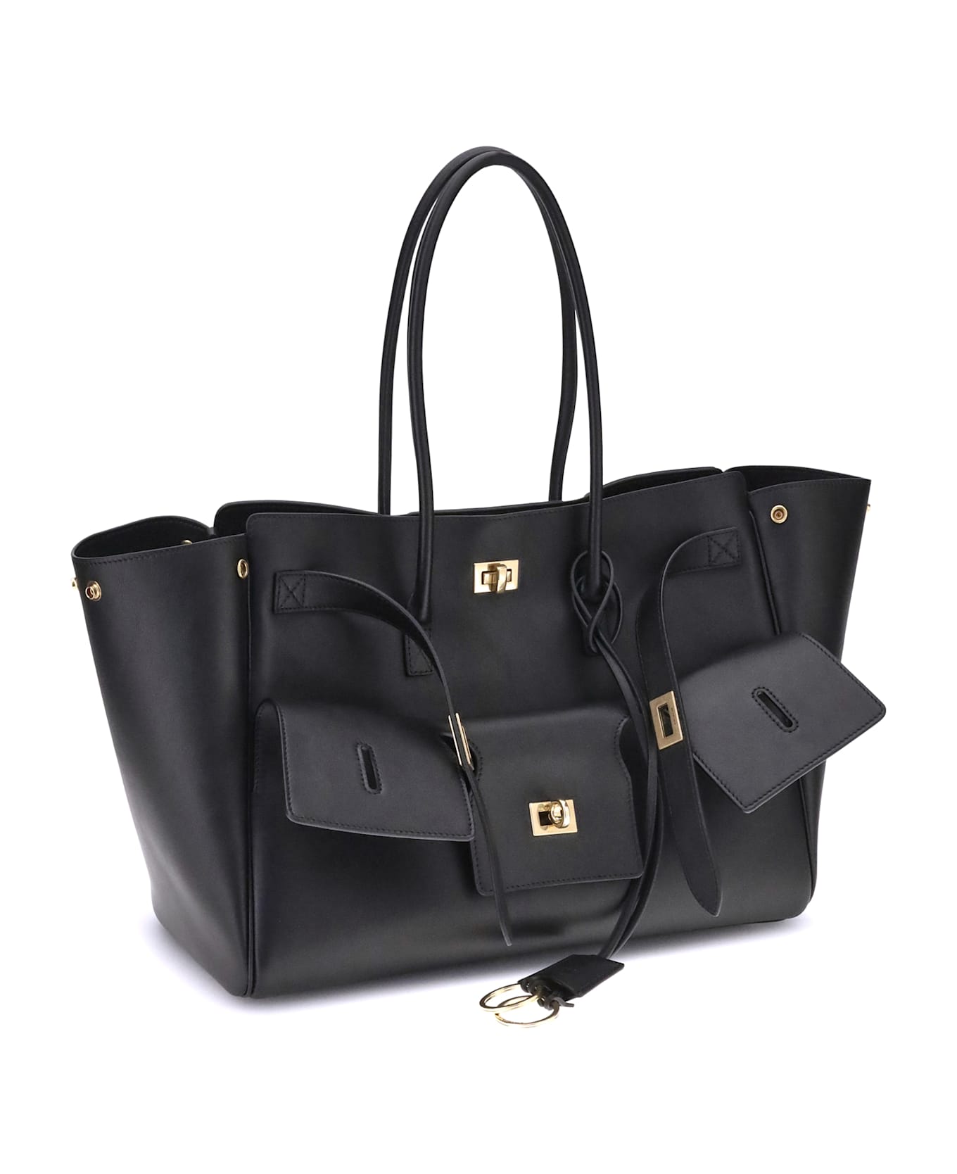Balenciaga Bel Air Medium Shoulder Bag - Black