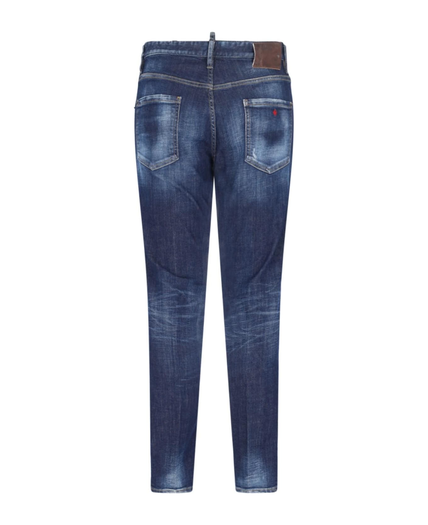 Dsquared2 "cool Guy" Straight Jeans - Blue