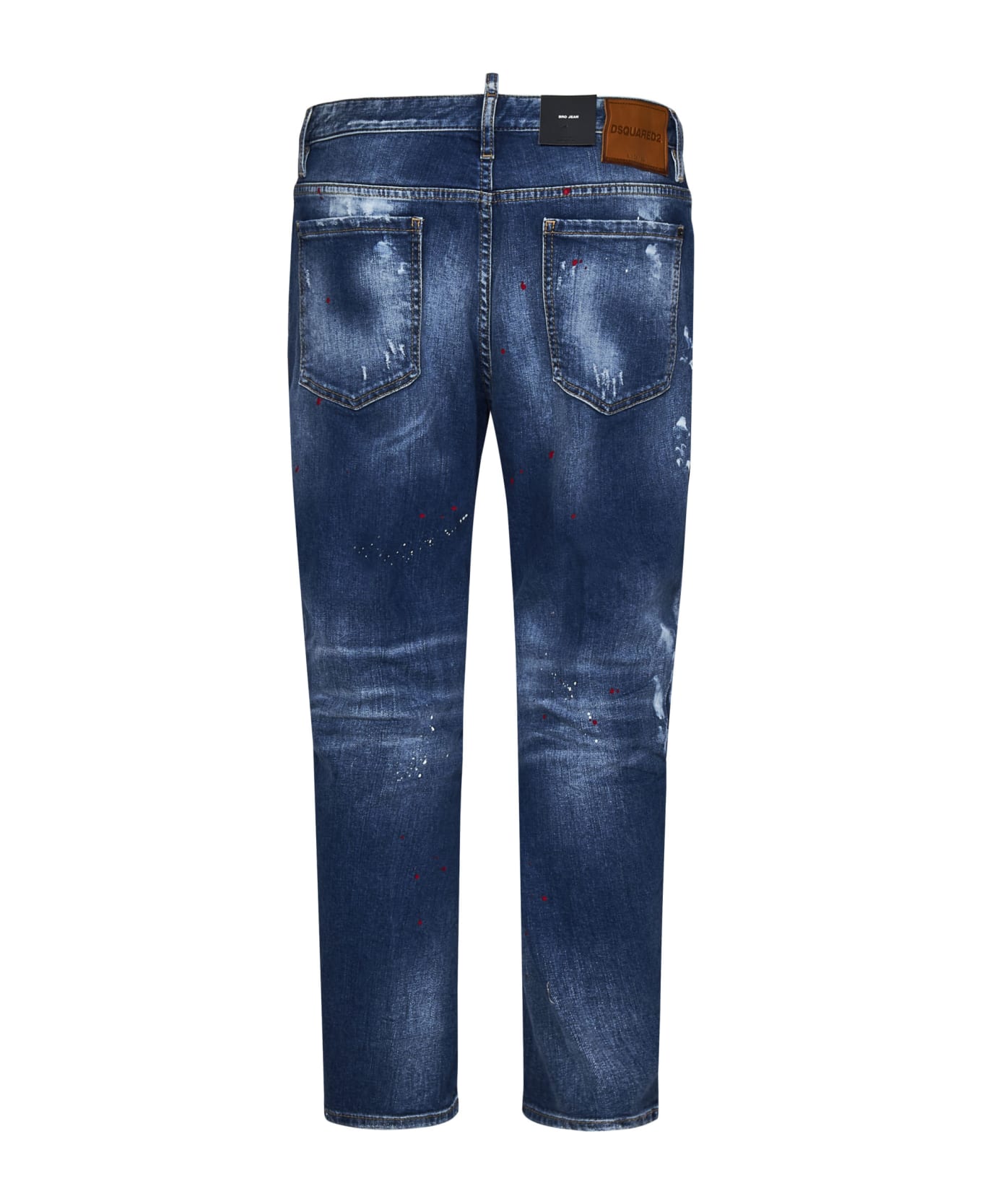 Dsquared2 Worn Out Booty Wash Bro Jeans - Blue