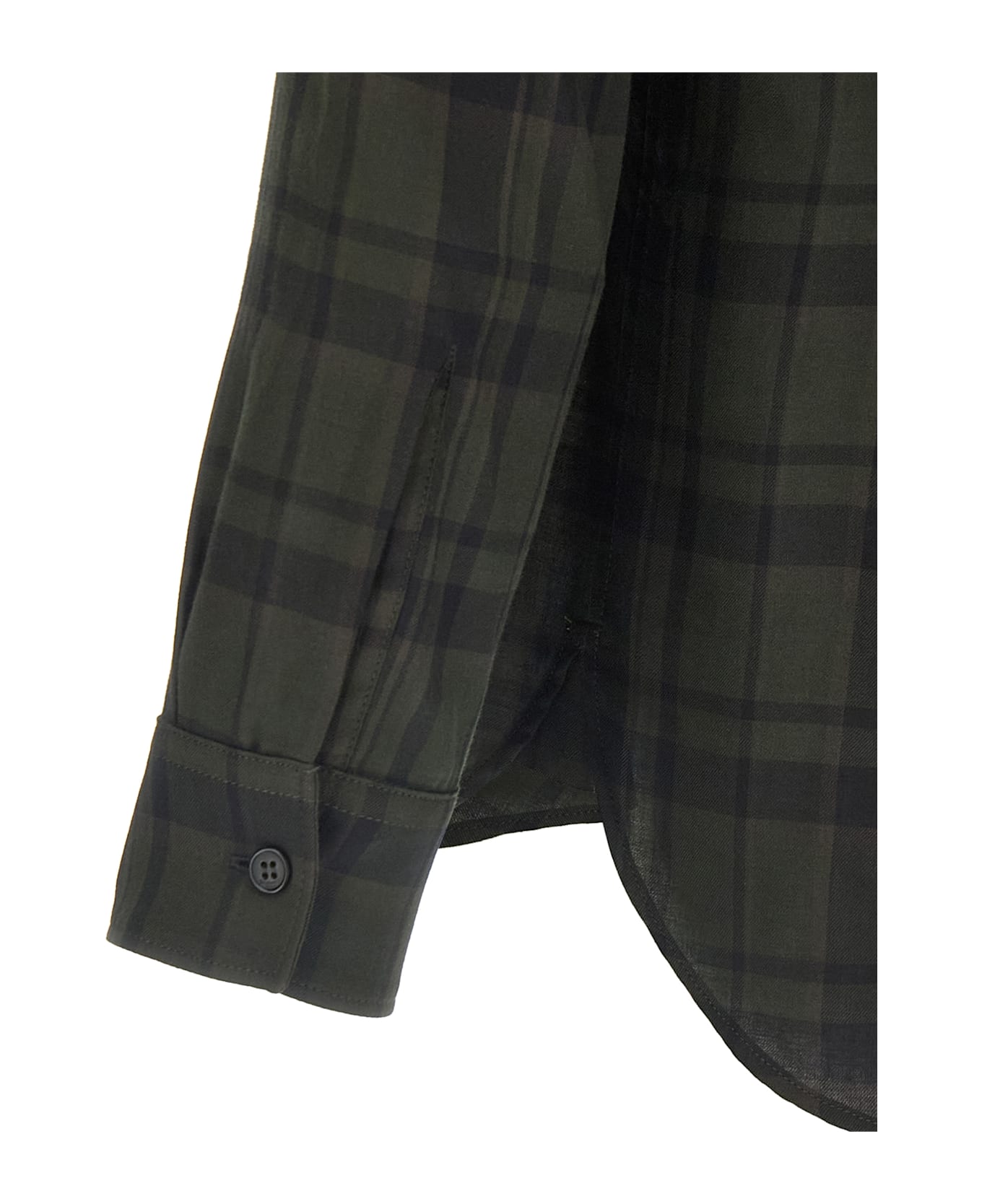 Saint Laurent Cassandre Shirt - FALKLANDCHECKSOD