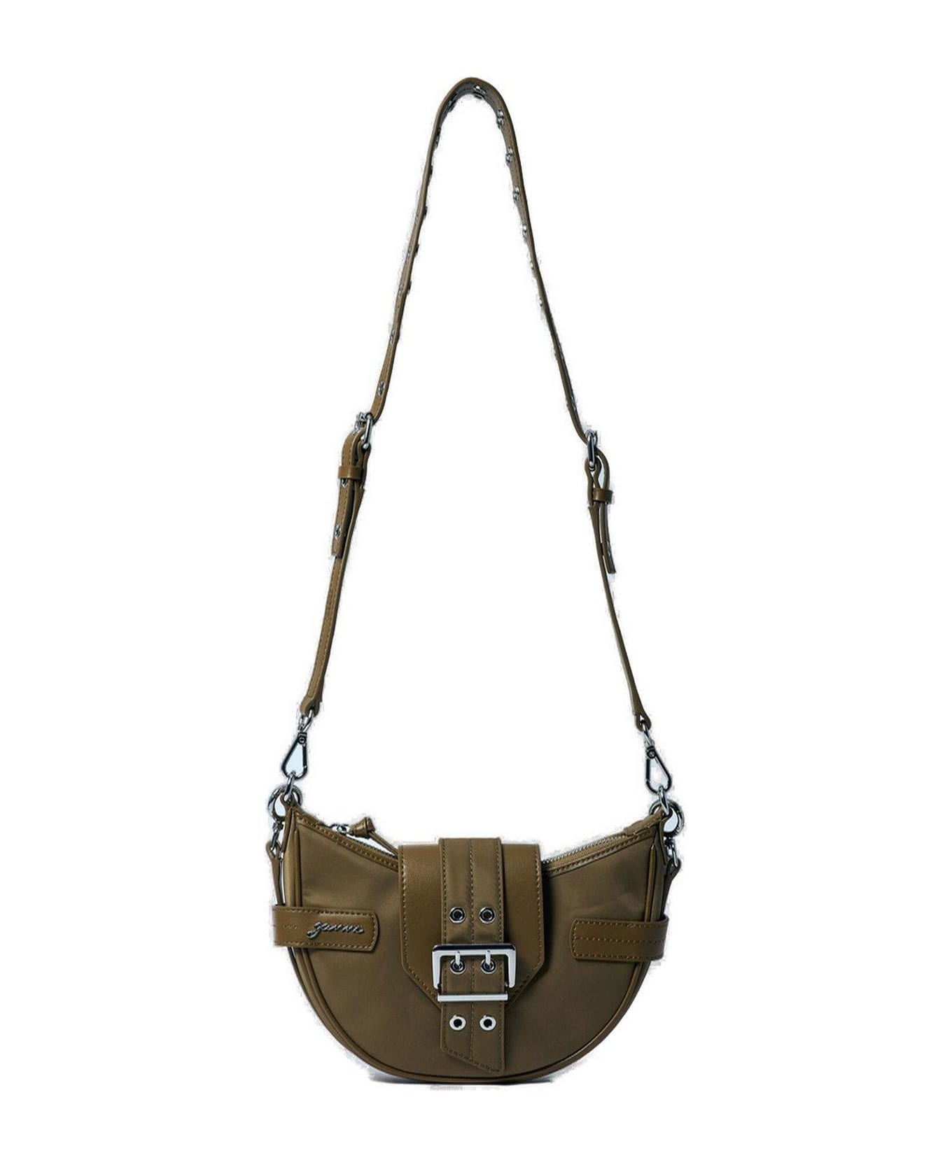 Ganni Half-moon Shape Small Bucky Crossbody Bag - Non definito