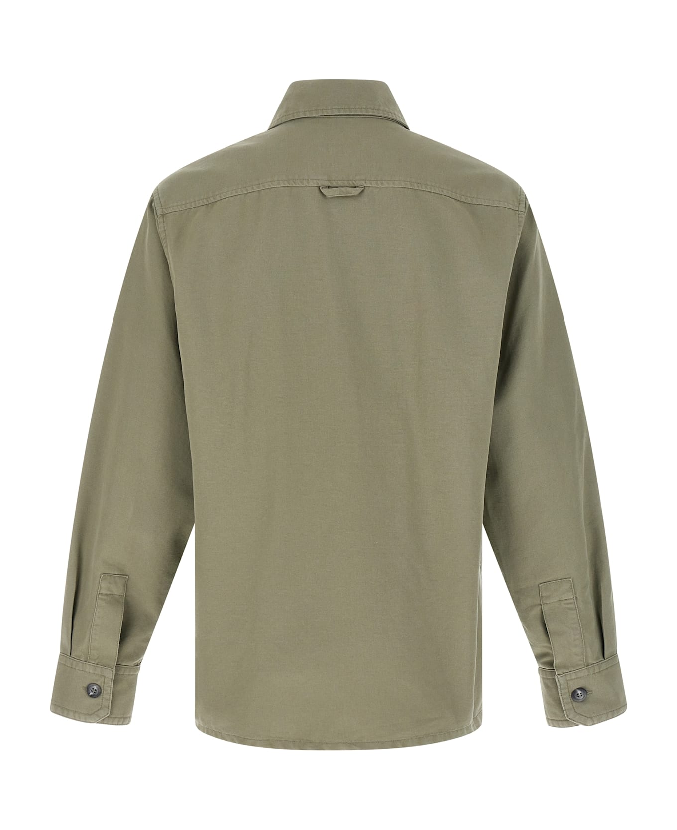 A.P.C. Logo Embroidery Shirt - Green