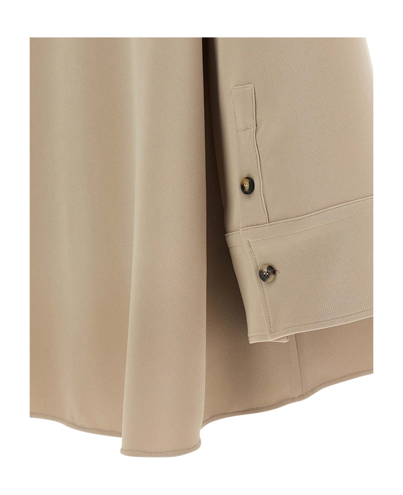 Alberto Biani 3/4 Sleeve Shirt - Beige