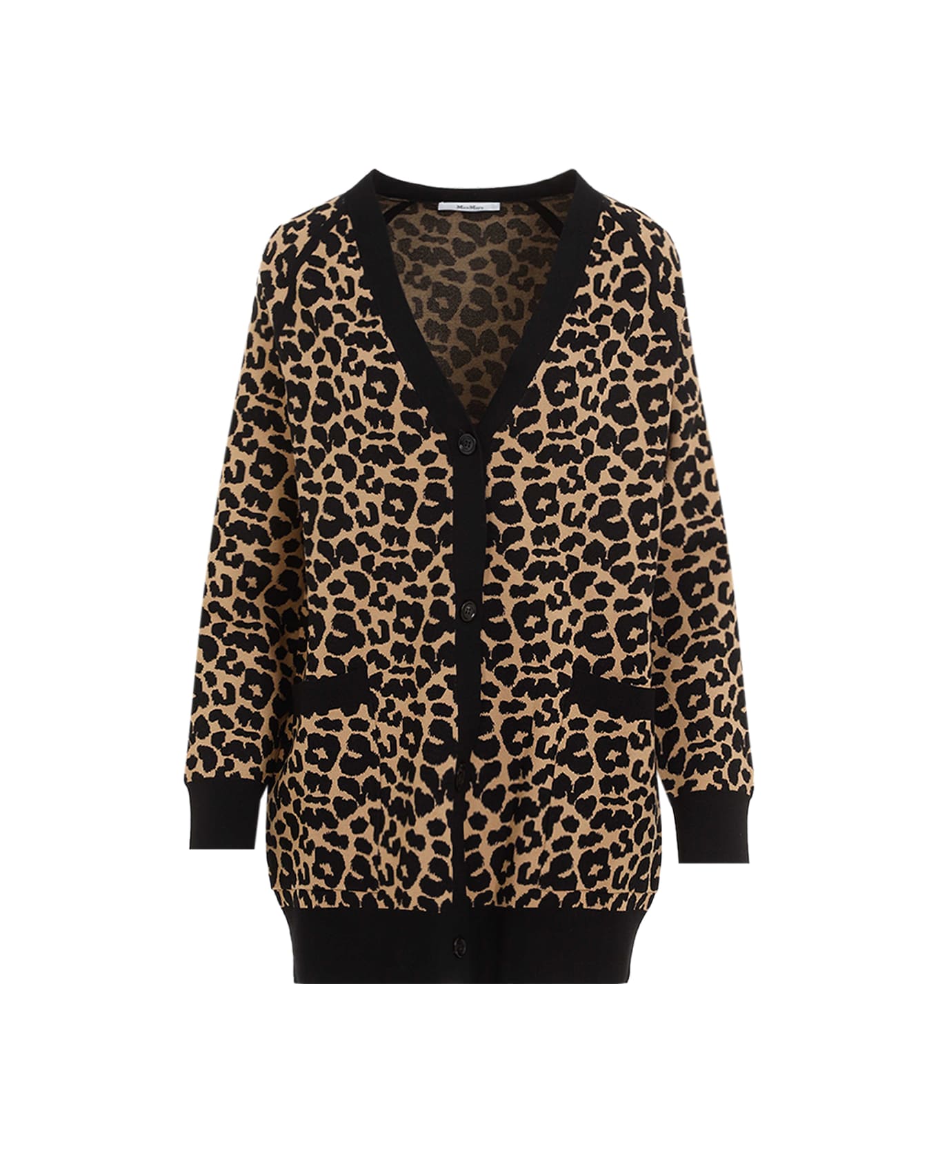 Max Mara Tenore Leopard Cardigan - Spotted