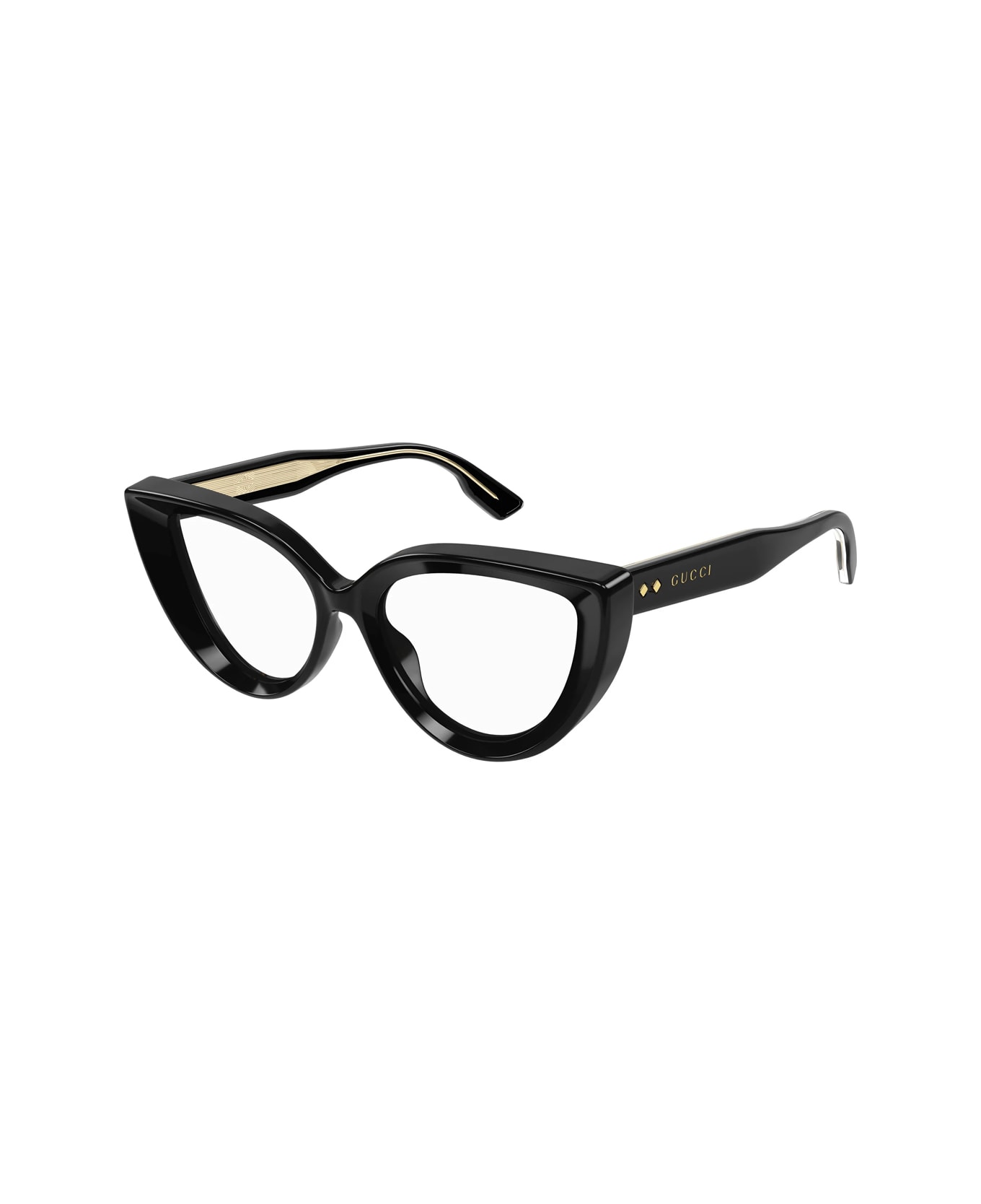 Gucci Eyewear Gucci Gg1530o Linea Rivets 001 Glasses - Nero