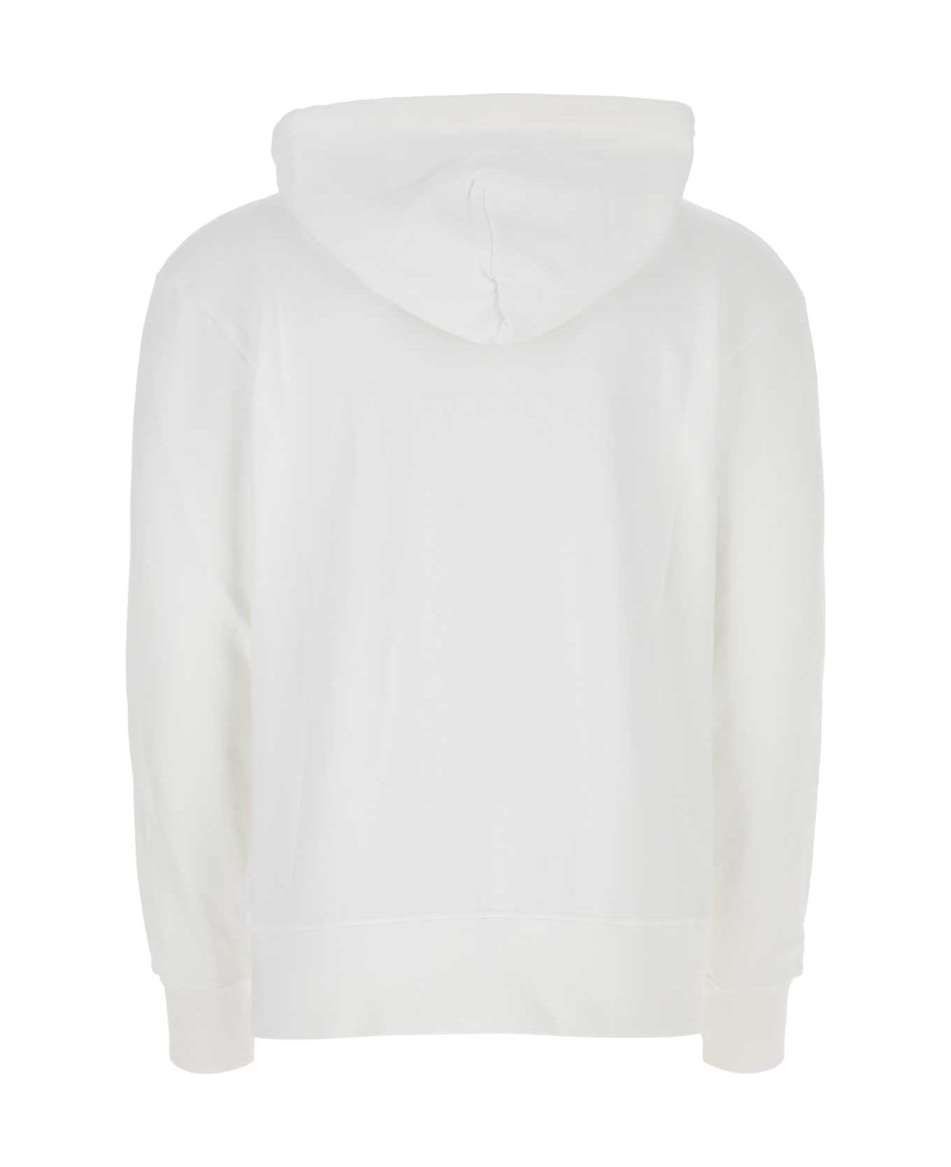 J.W. Anderson White Cotton Sweatshirt - White
