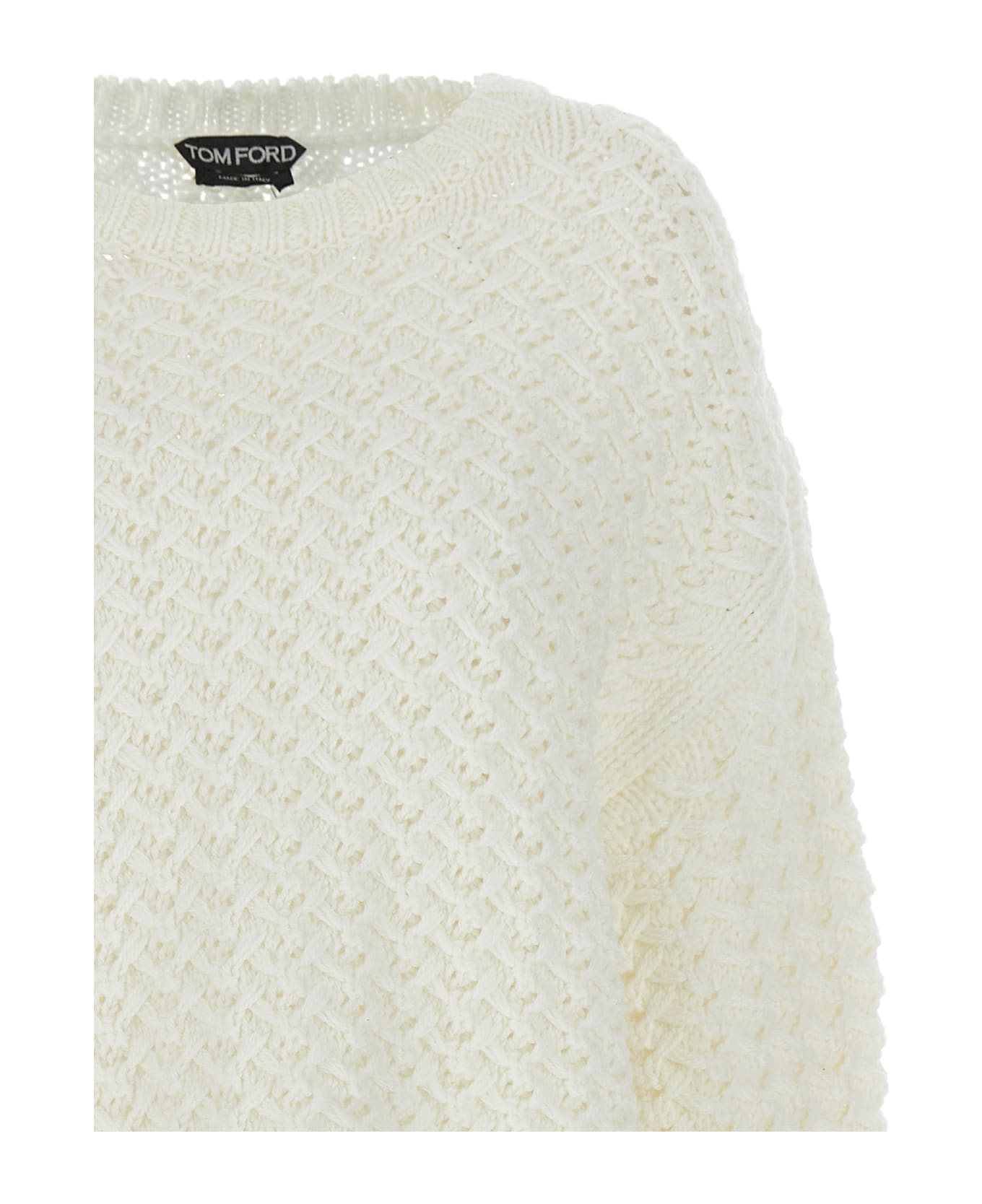 Tom Ford Wool Sweater - White ニットウェア