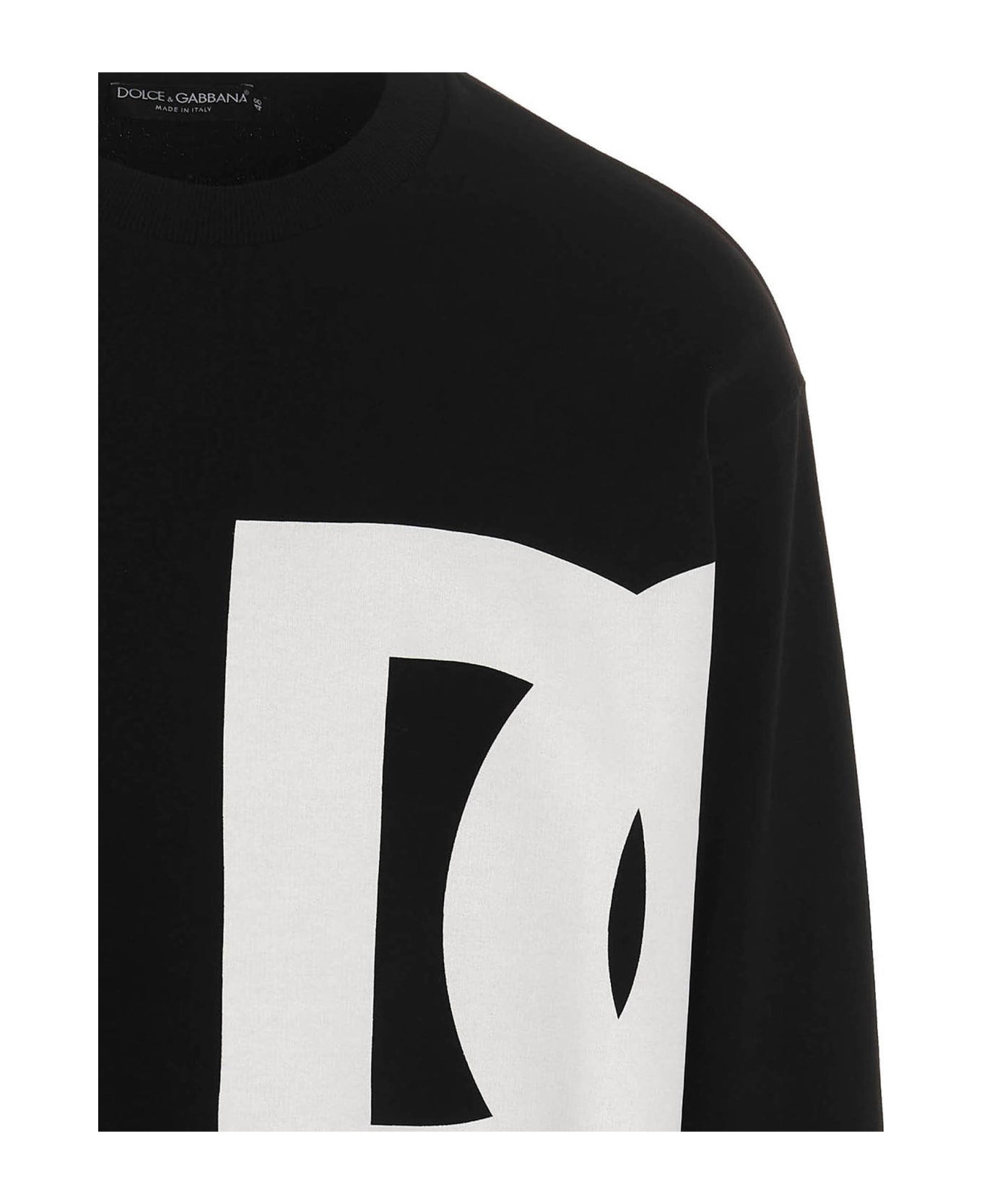 Dolce & Gabbana 'black Sicily' Sweatshirt - Black  