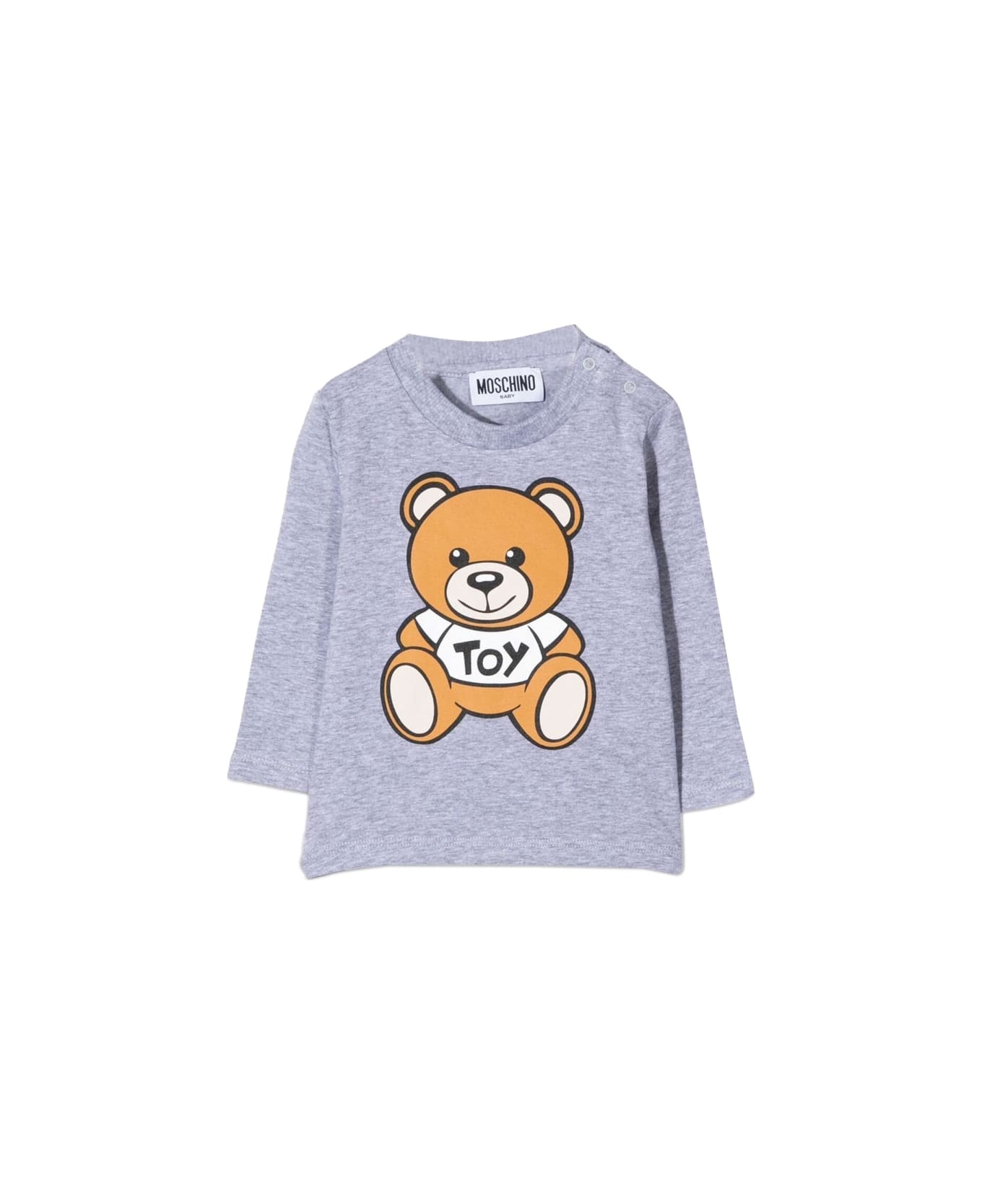 Moschino T-shirt Teddy Bear In Cotone - GREY