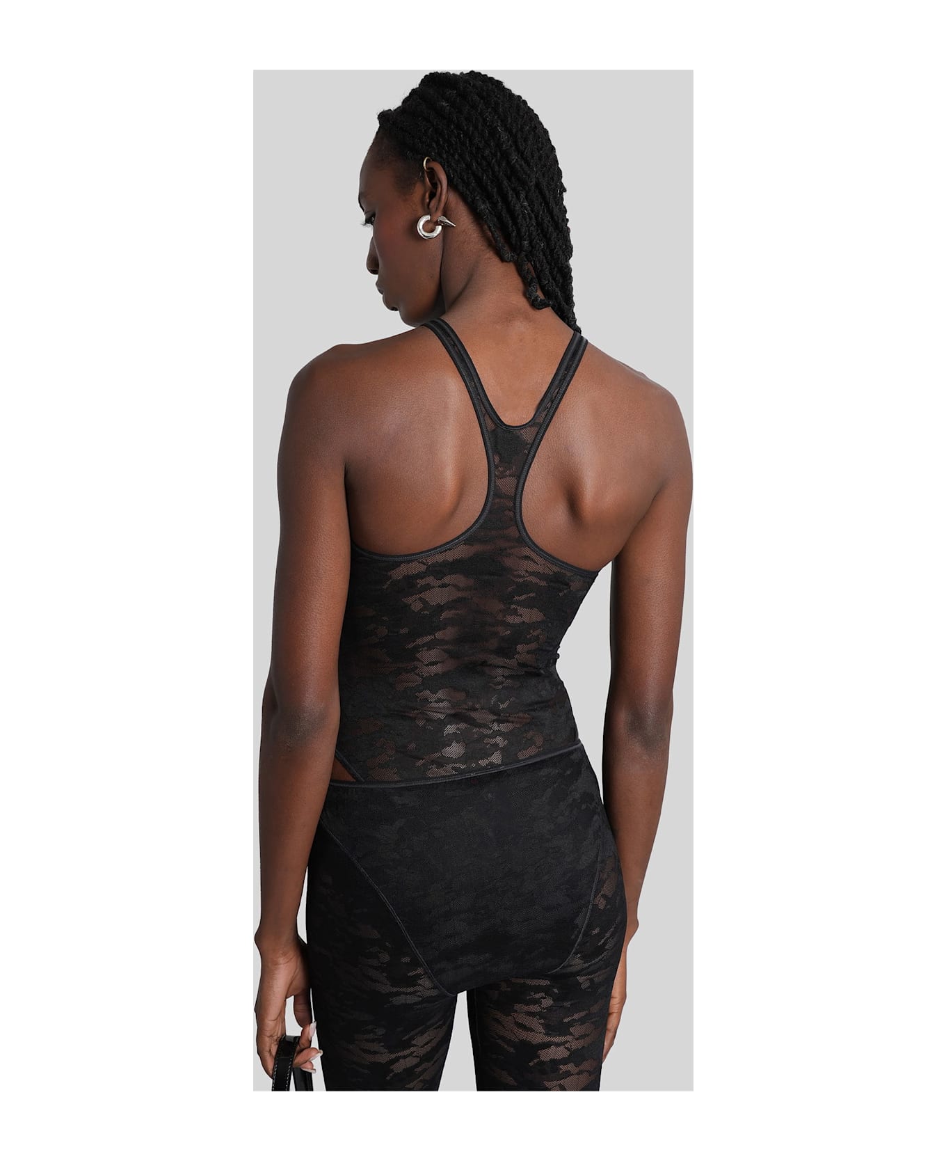 Diesel Christie-utlt Body In Black Polyester - black