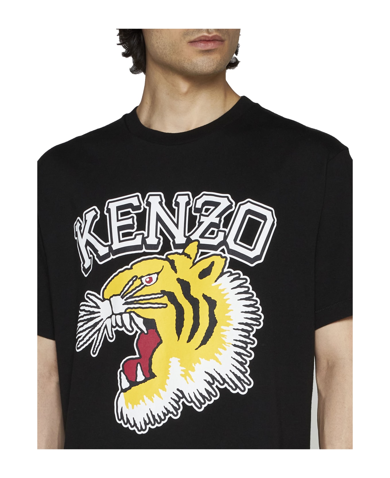 Kenzo Tiger Varsity Jungle T-shirt - Noir