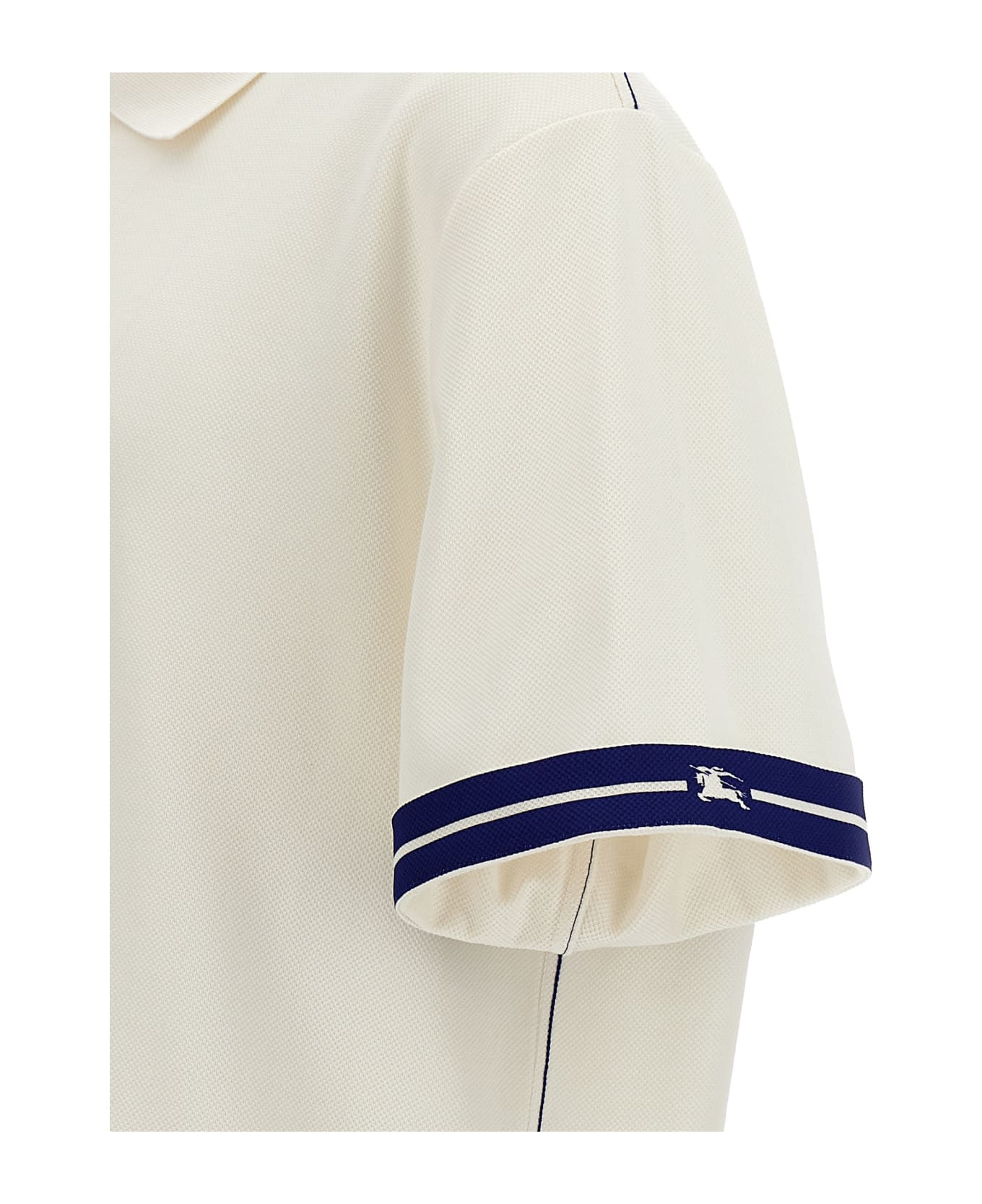 Burberry 'ekd' Polo Shirt - White ポロシャツ