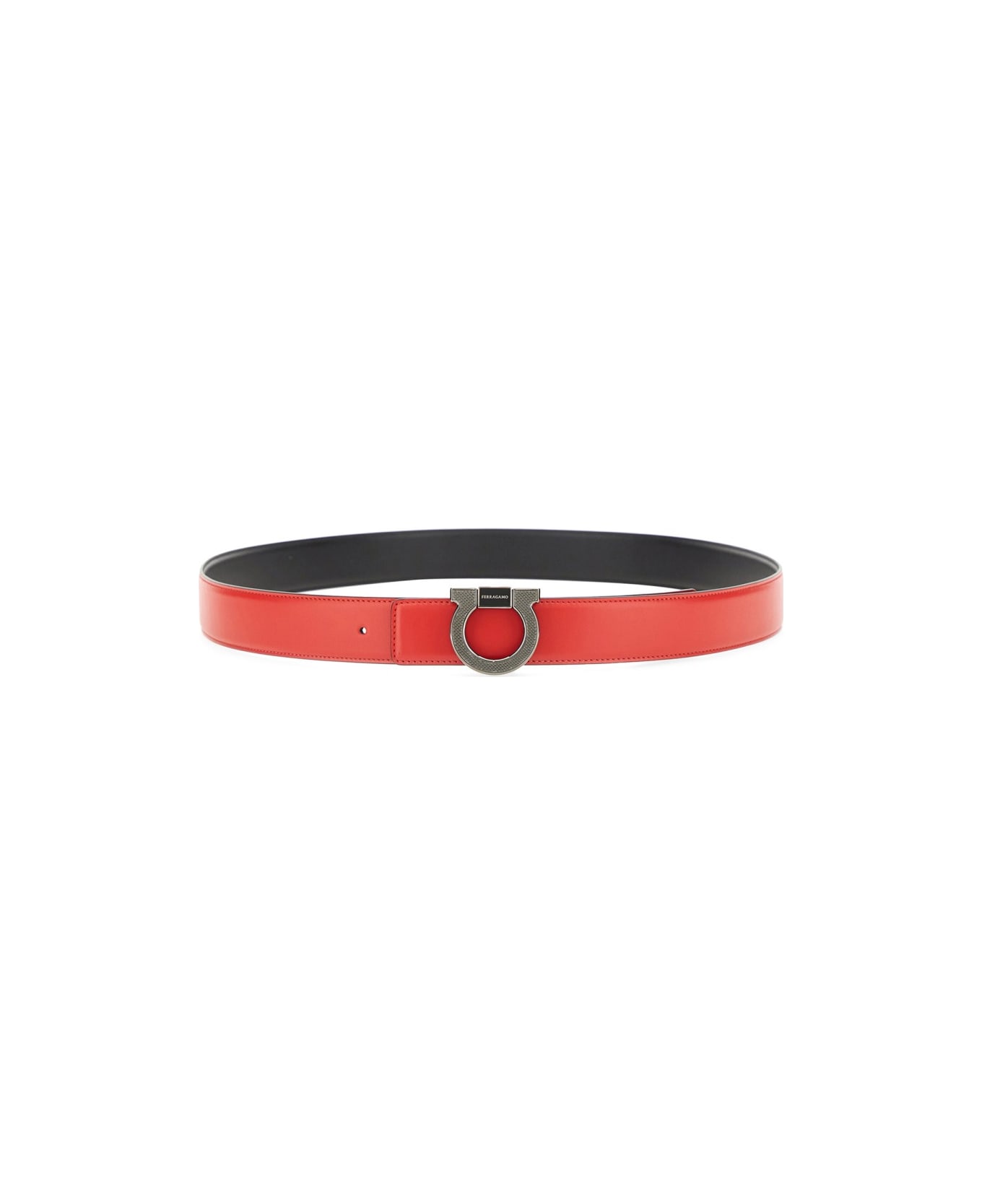 Ferragamo Leather Belt - BLACK