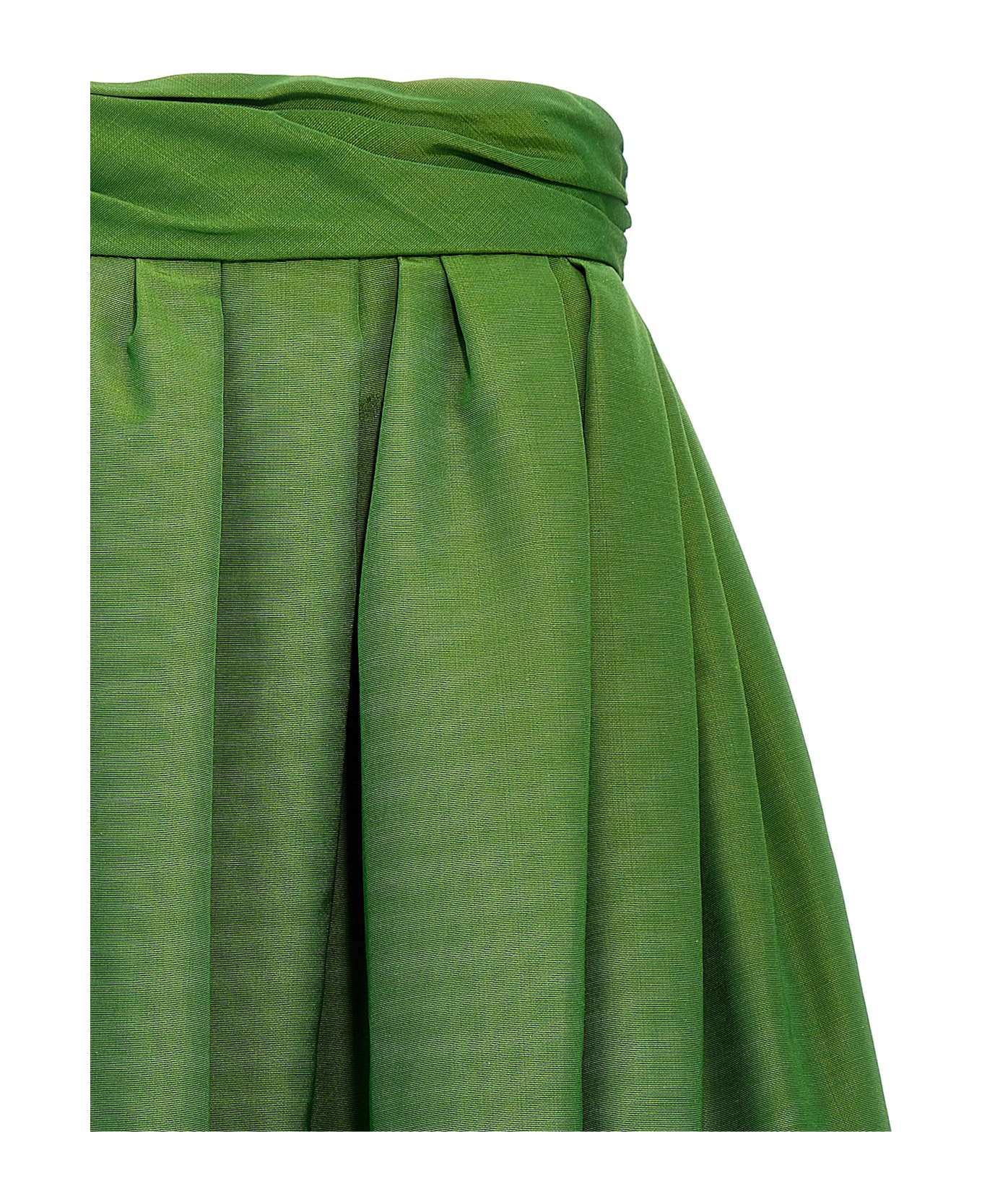 Carolina Herrera High Waist Skirt - Green