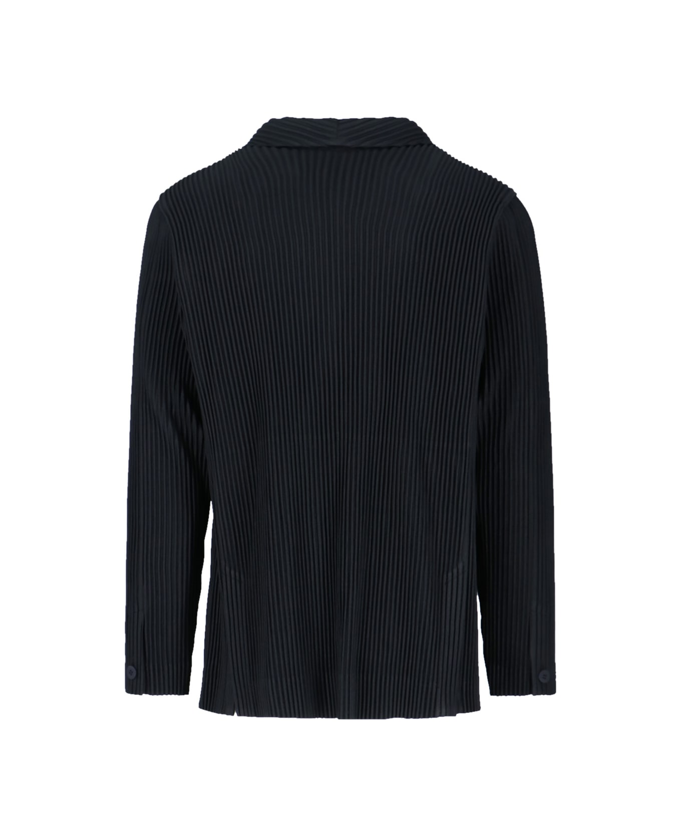 Homme Plissé Issey Miyake Double-breasted Blazer - Black  