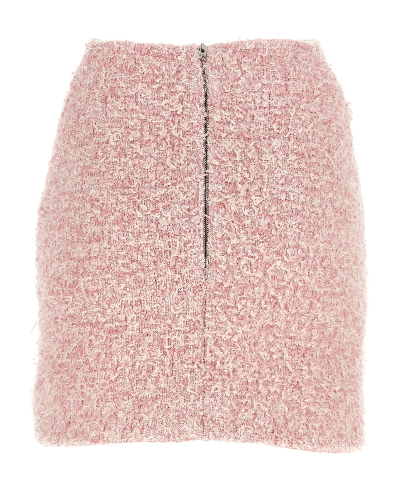 Balenciaga Tweed Skirt - Pink
