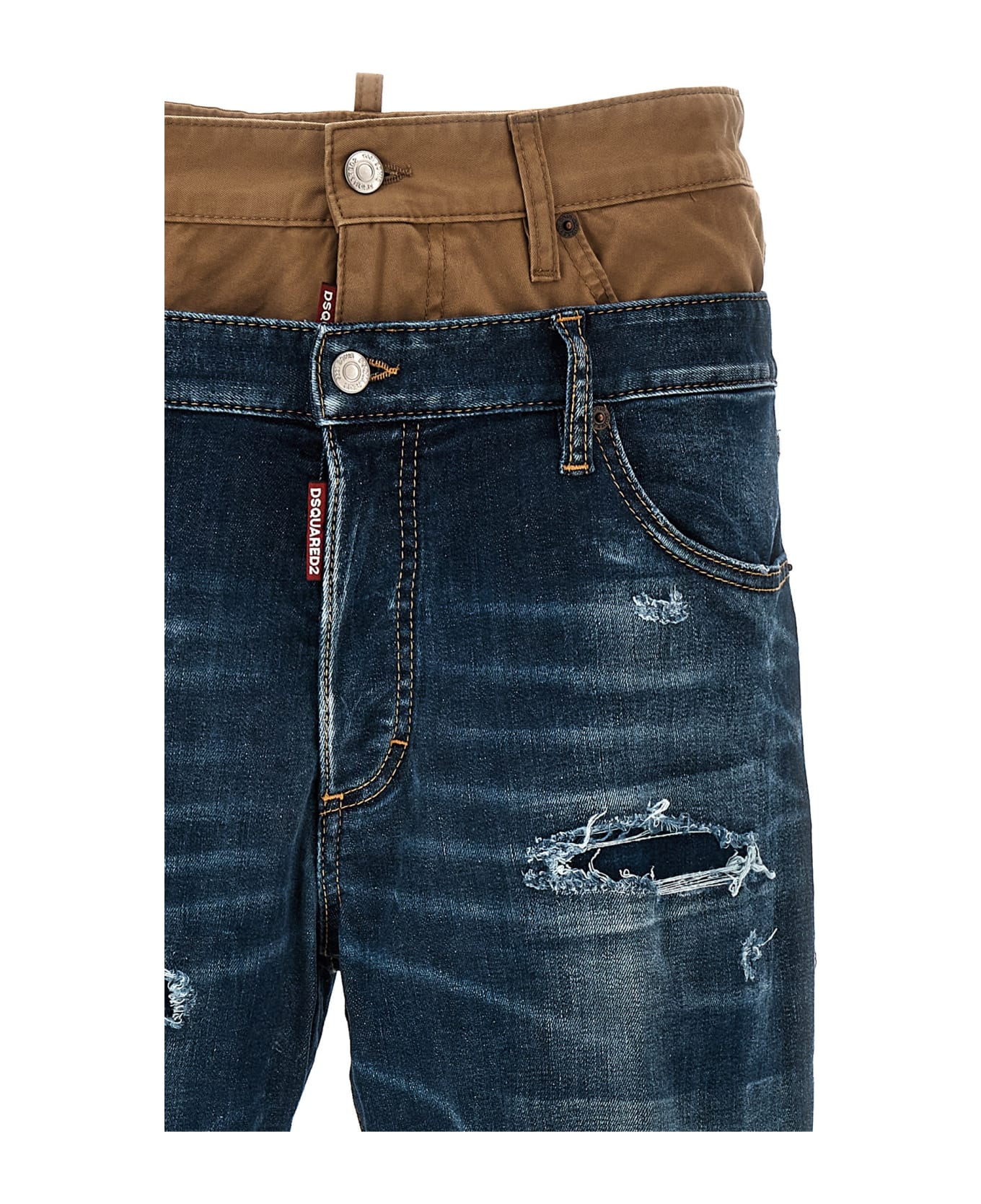 Dsquared2 Skinny Twin Pack Jeans - Blue