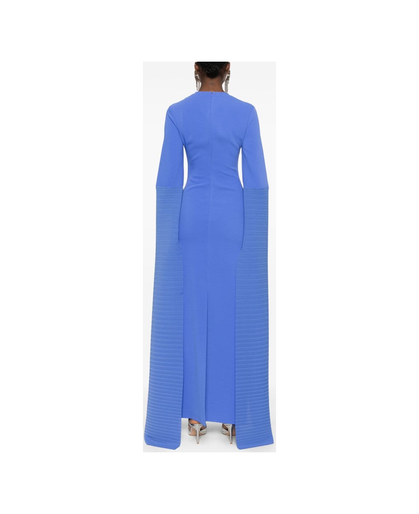 Solace London Naomi Maxi Dress - Blue