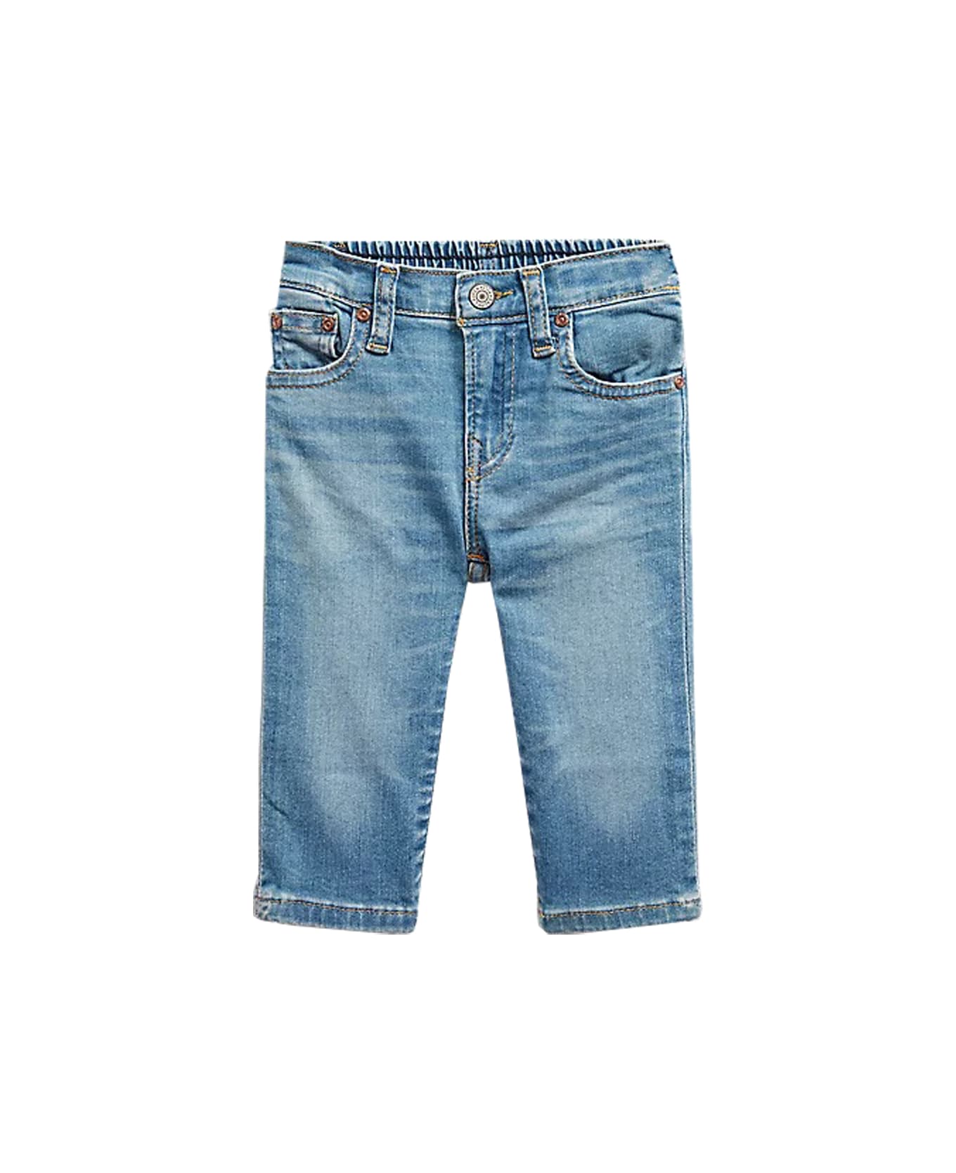Ralph Lauren Cotton Denim Jeans - Blue
