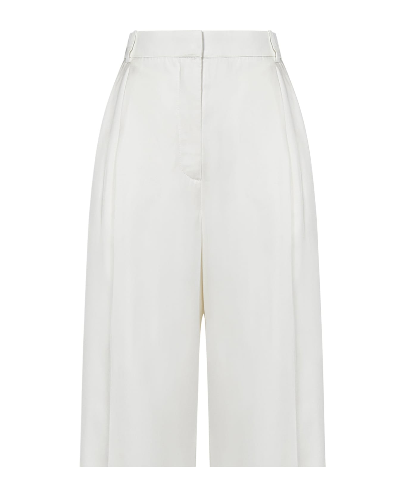 Alexander McQueen Trousers - White ボトムス