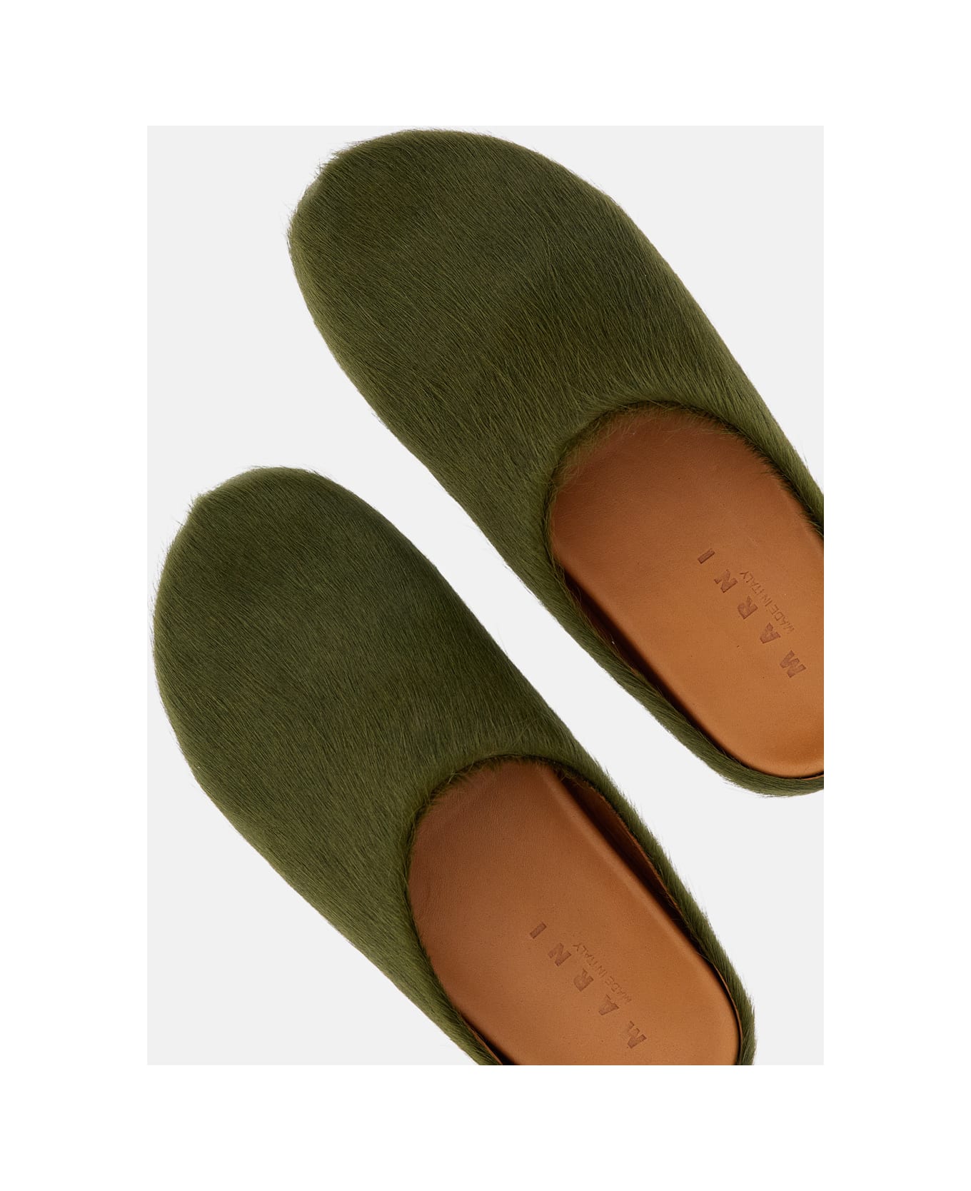 Marni Fussbett Sabot - Green