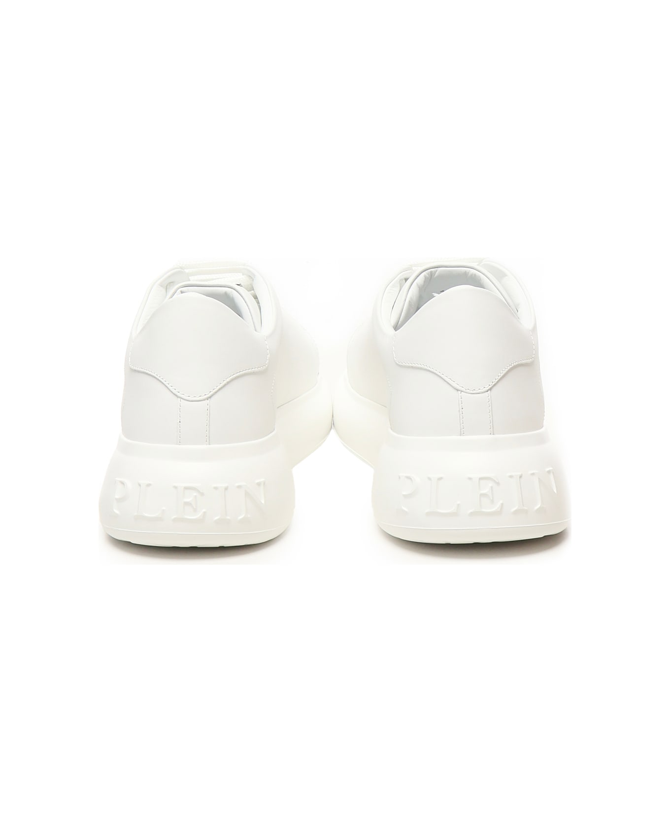 Philipp Plein Hexagon Low Top Sneakers - White
