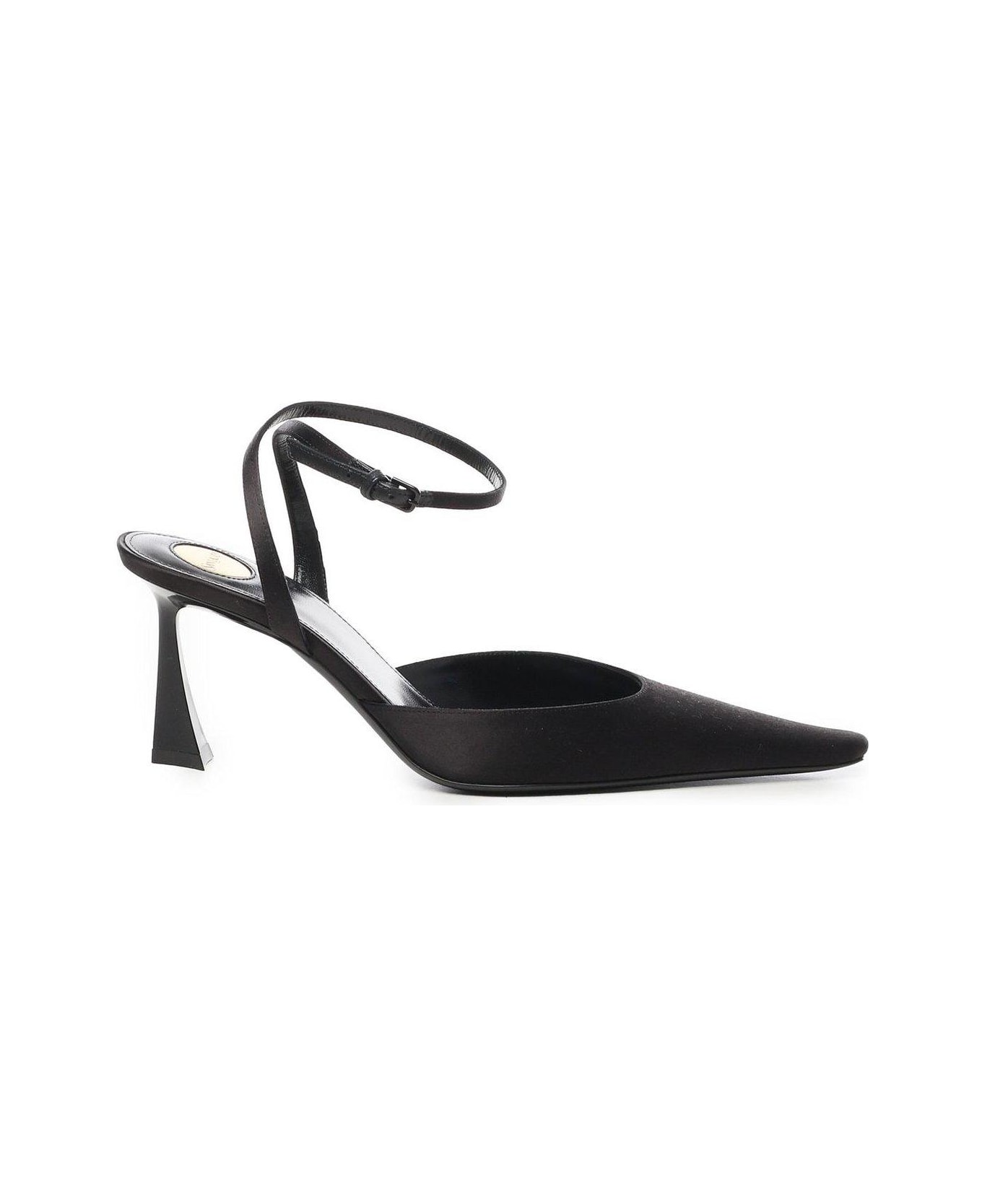 Saint Laurent Aimée Slingback Pumps - Nero/nero