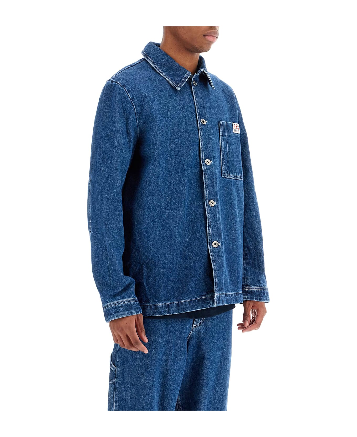 A.P.C. Lauren\n\nralph Lauren Denim Oversh - Blue