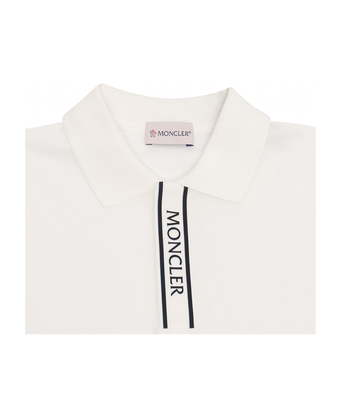 Moncler Ss Polo - BEIGE