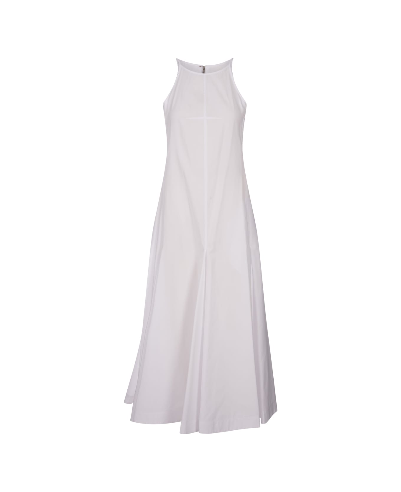 SportMax White Cactus Dress - White ワンピース＆ドレス