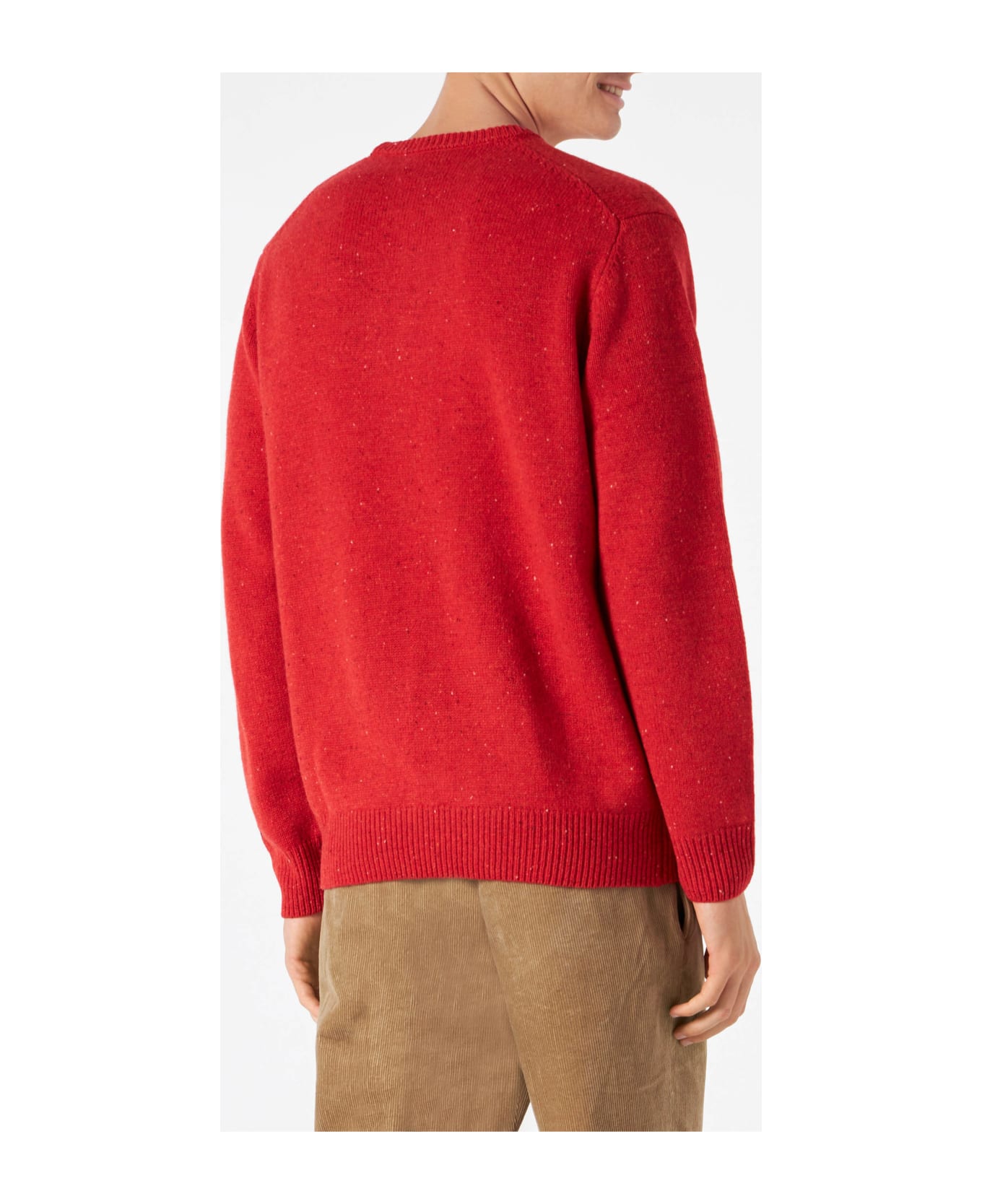 MC2 Saint Barth Man Red Sweater - RED
