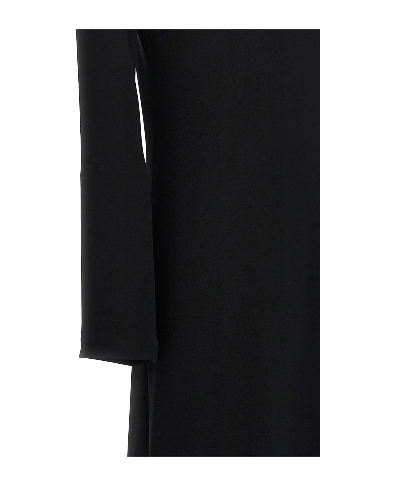 Alberto Biani 'sbieco Longuette' Dress - Black  