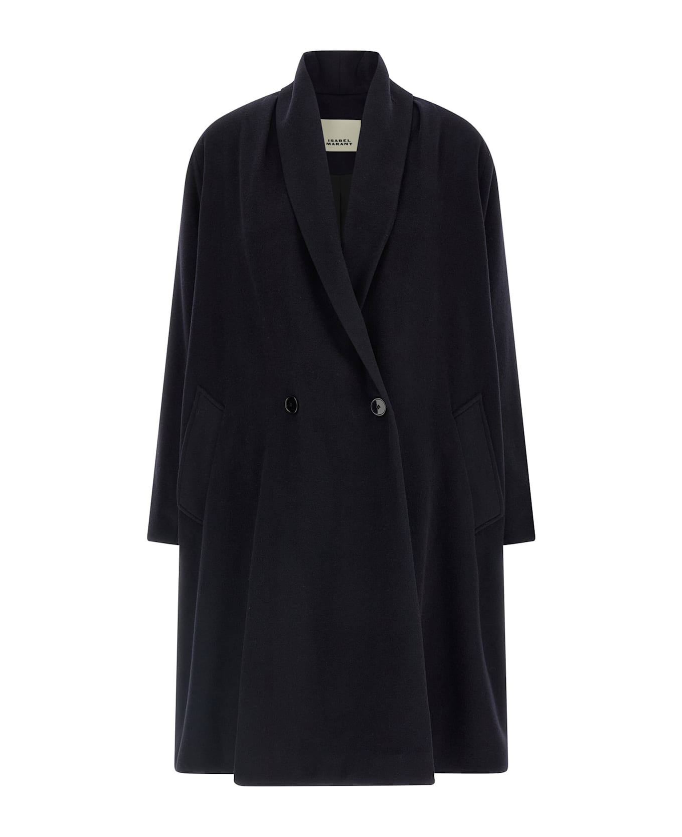 Isabel Marant 
elise
 Coat - Bkmd Black Midnight