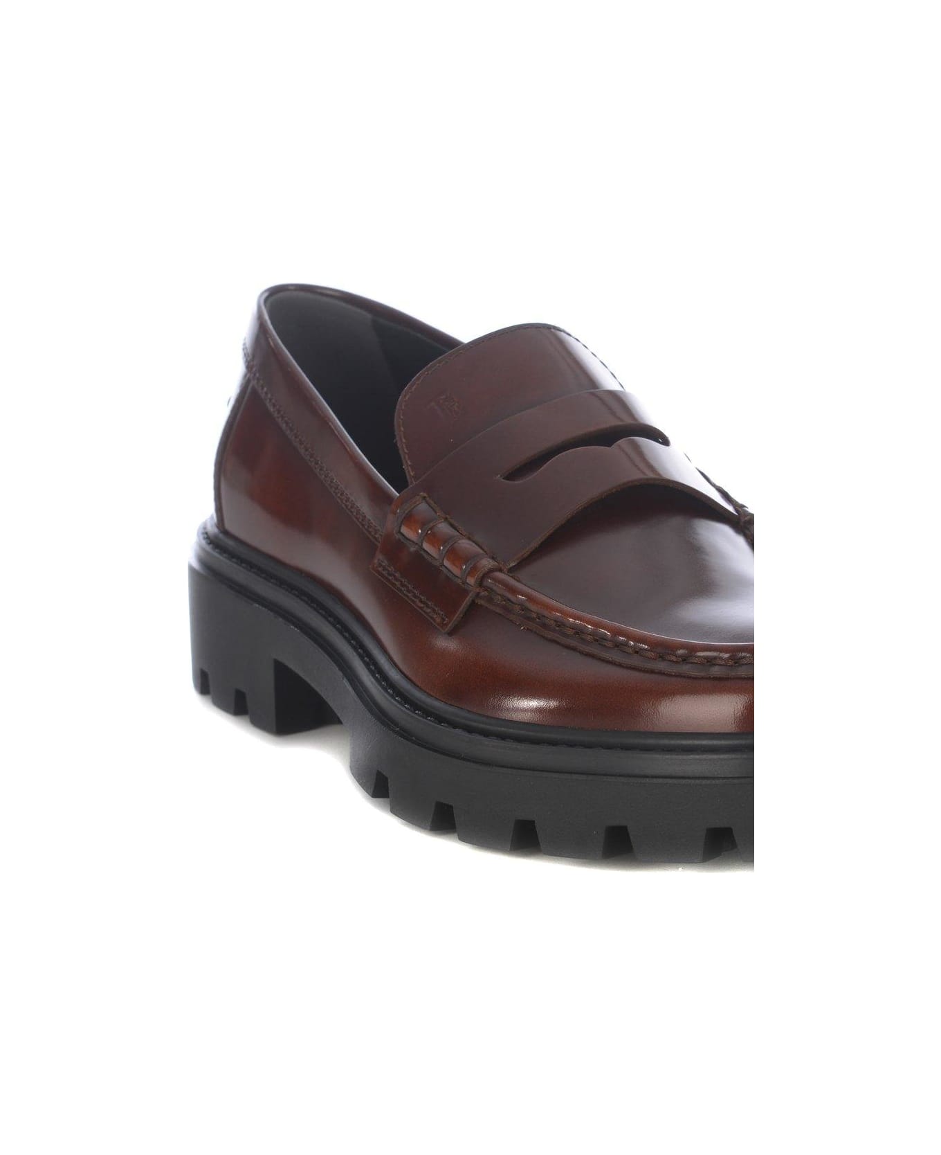 Tod's Penny Bat Chunky Loafers - Leather