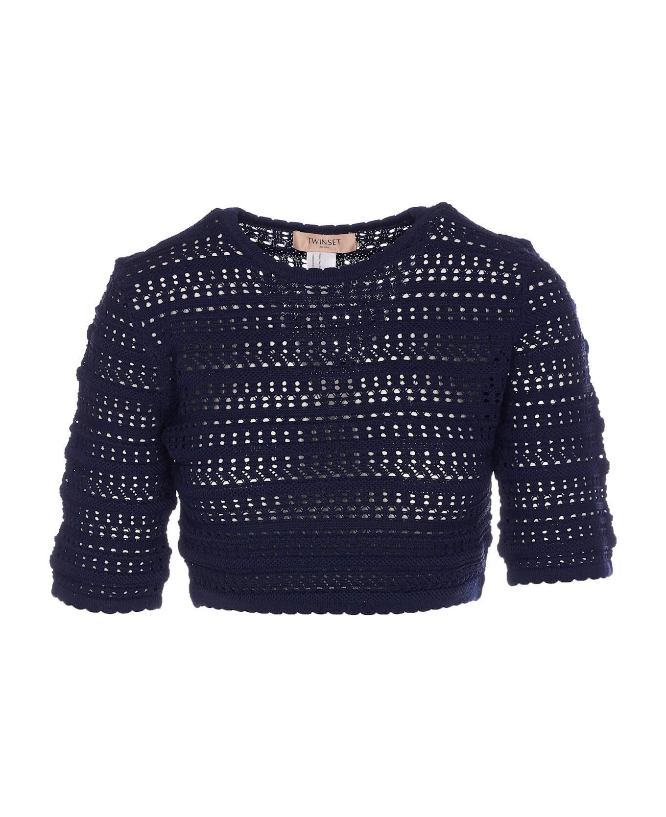 TwinSet Knitted Top - Blue