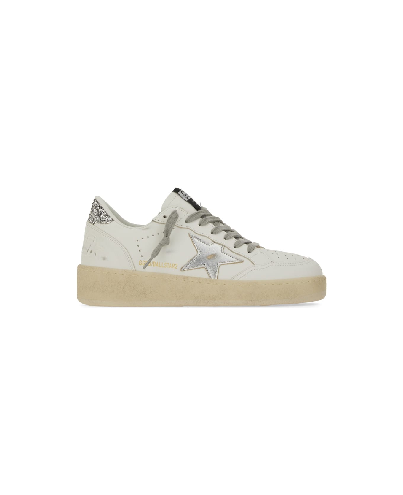 Golden Goose Sneaker "ballstar" - WHITE